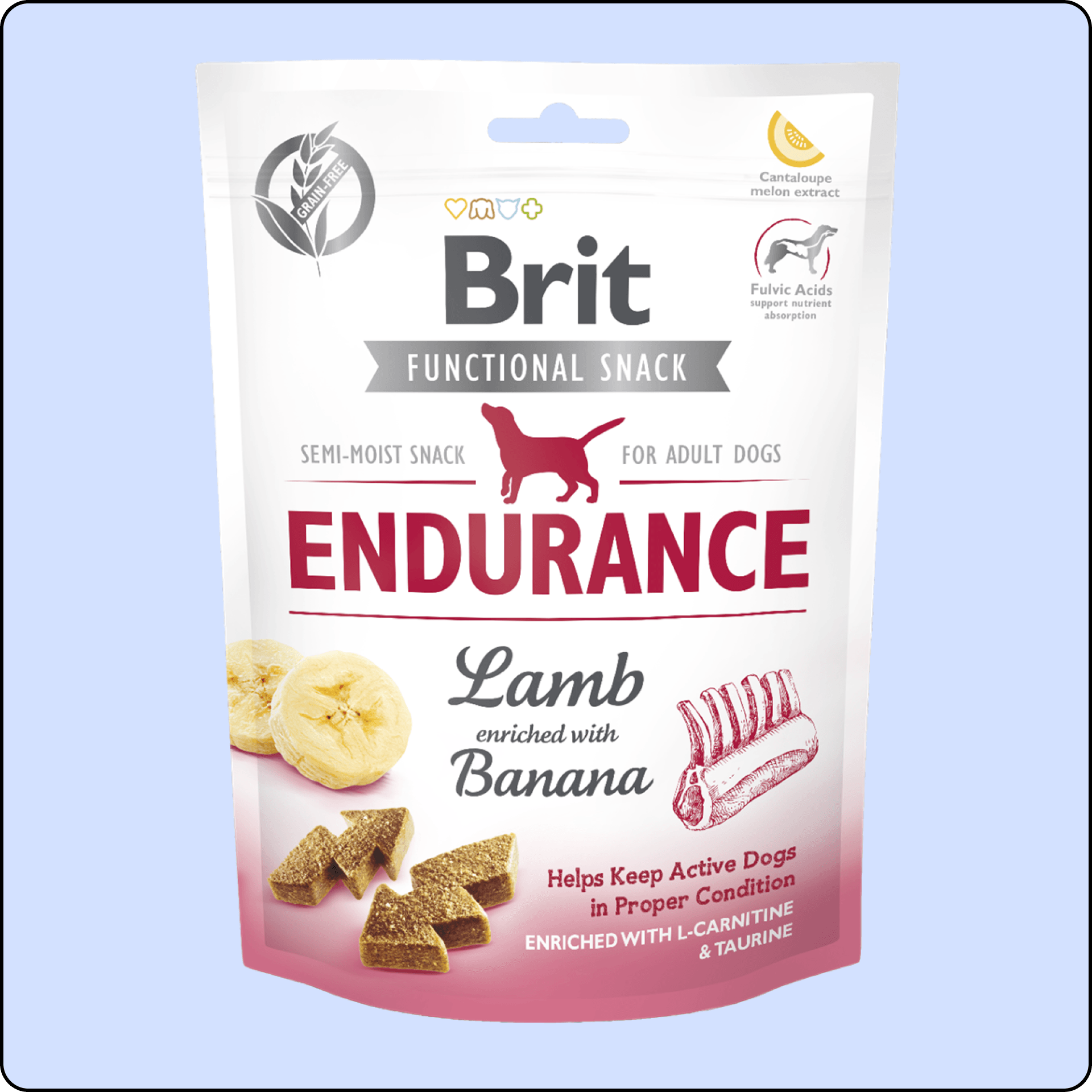 Brit Endurance Kuzu Etli ve Muzlu Köpek Ödülü 150 gr