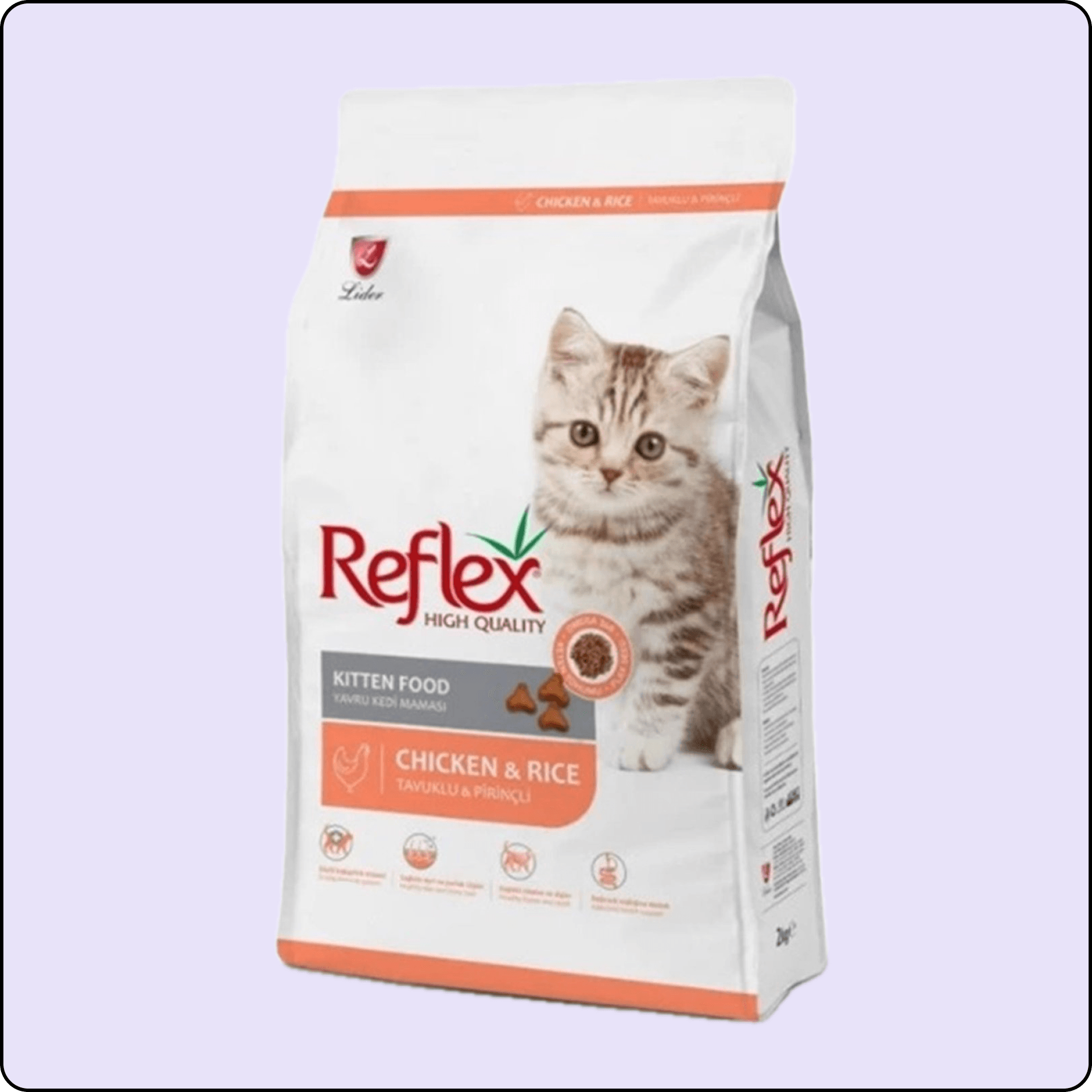 Reflex Tavuklu ve Pirinçli Yavru Kedi Maması 2 kg