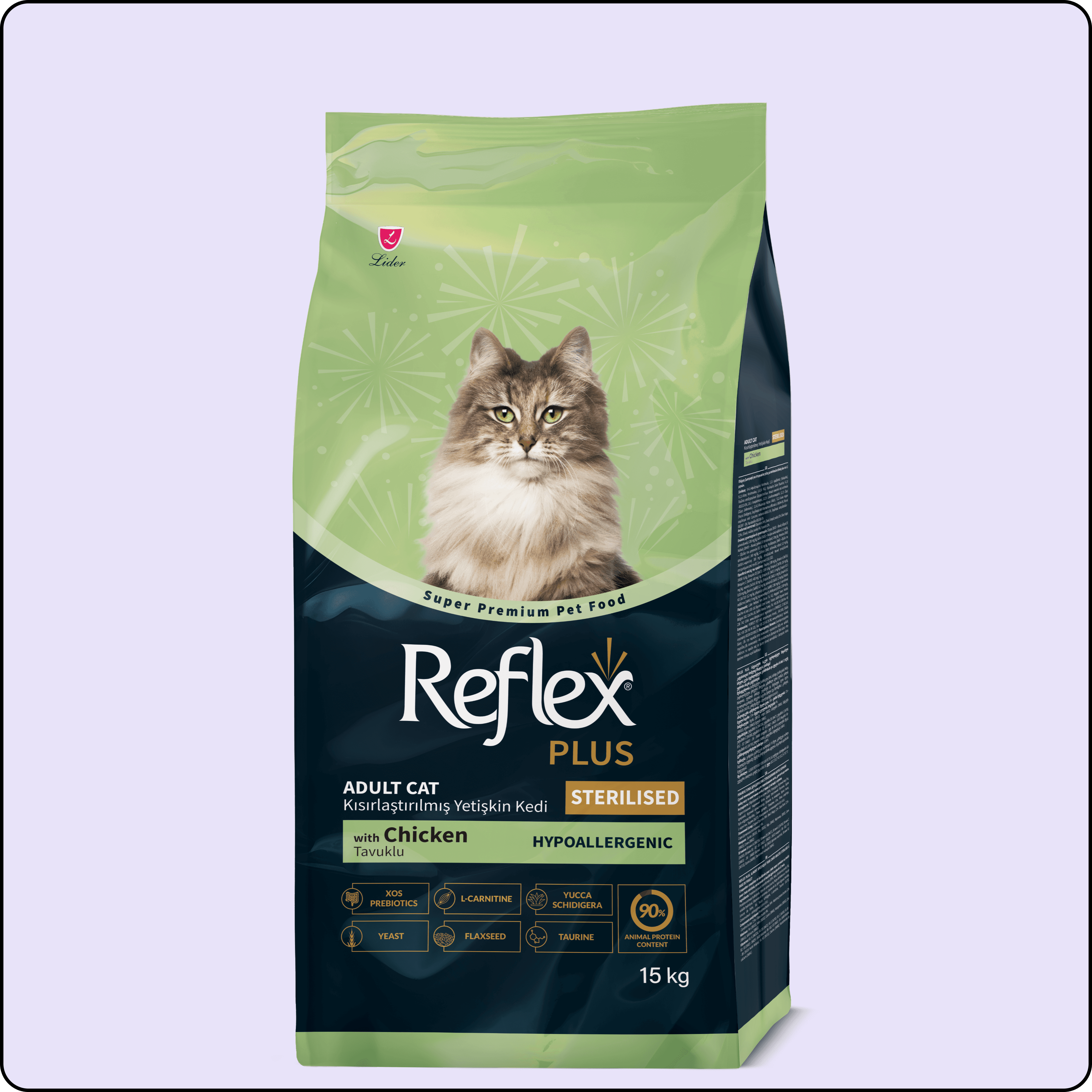 Reflex Plus Tavuklu Sterilised Kedi Maması 15 kg