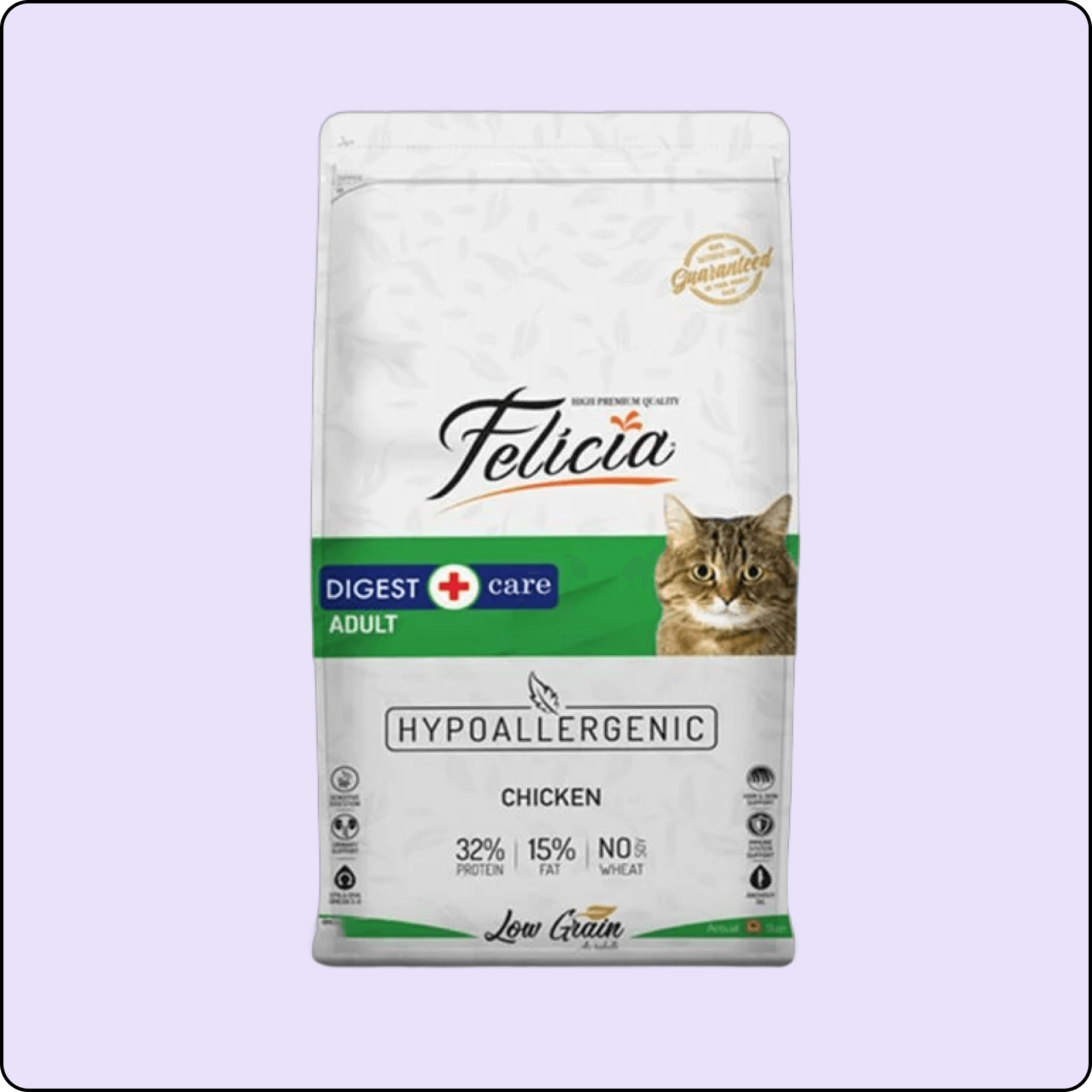 Felicia HypoAllergenic Az Tahıllı Tavuklu Yetişkin Kedi Maması 2 kg 