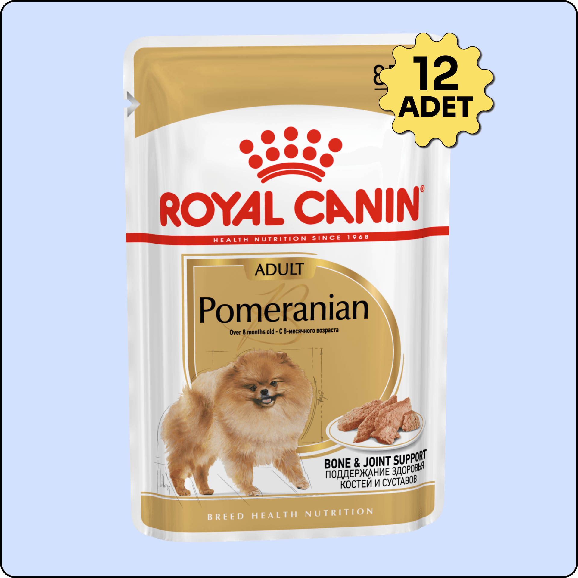 Royal Canin Pomeranian Yetişkin Köpek Konservesi 85 gr 12'li