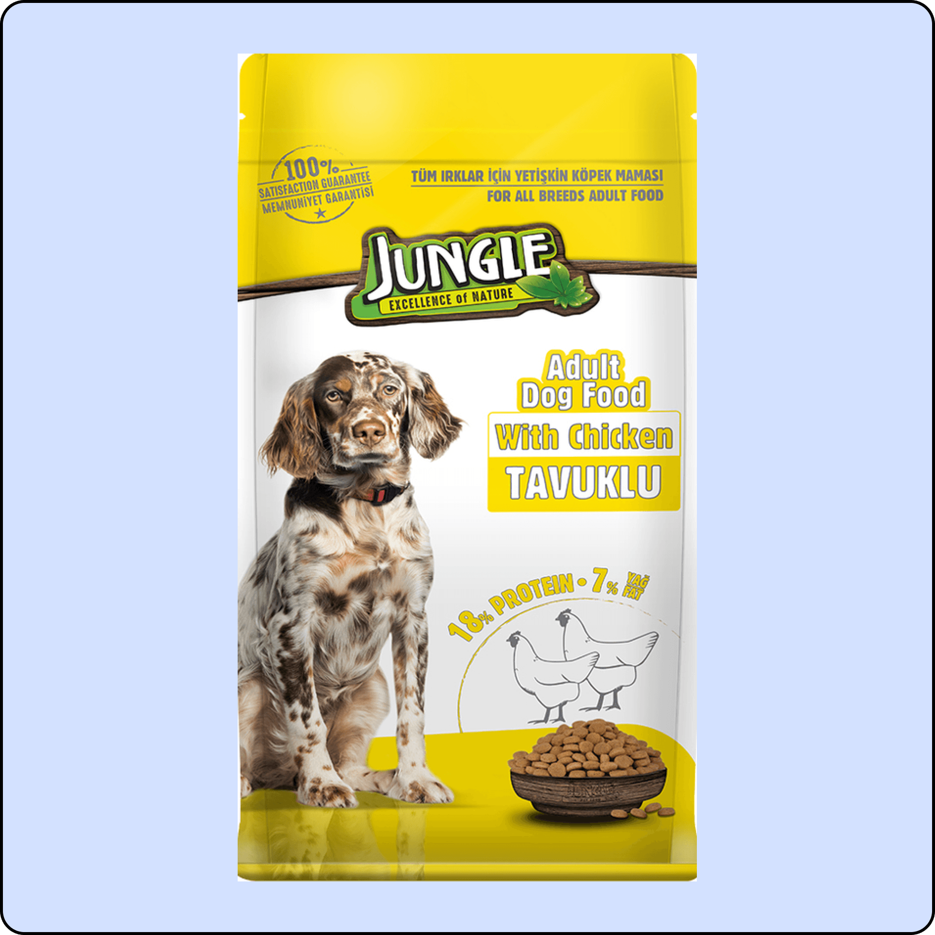 Jungle Tavuklu Yetişkin Köpek Maması 15 kg