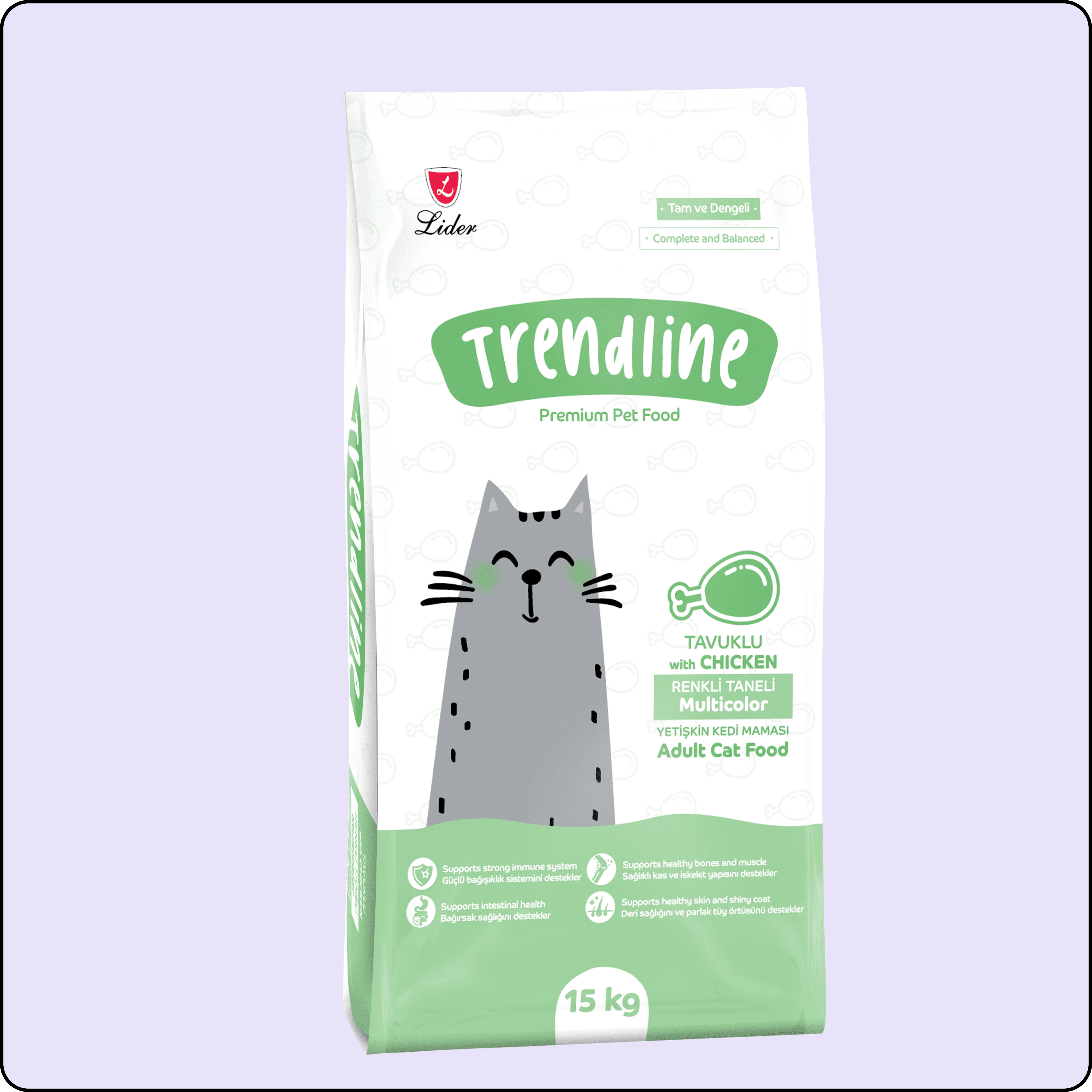 Trendline Gourmet Yetişkin Kedi Maması 15 kg