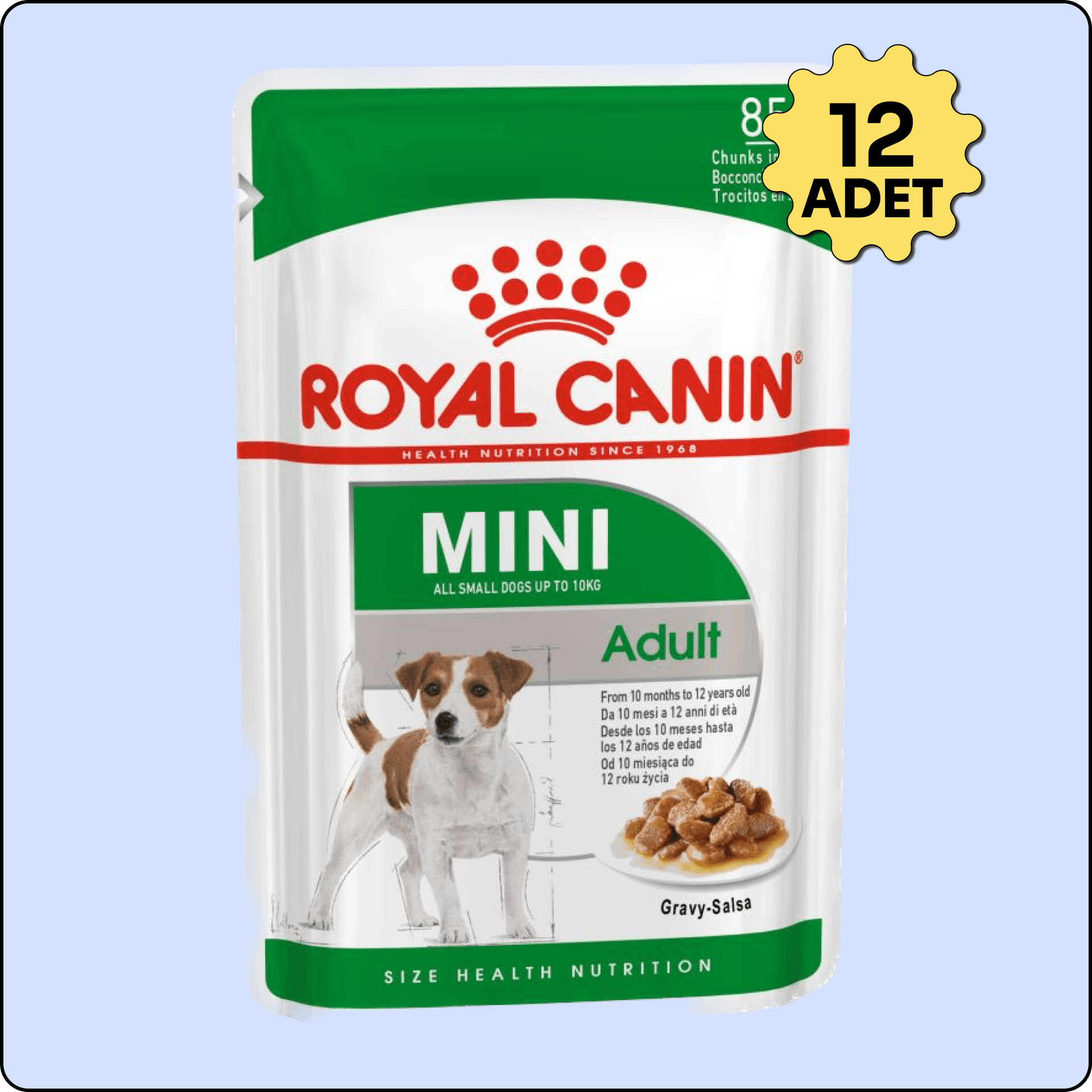Royal Canin Küçük Irk Yetişkin Köpek Konservesi 85 gr 12'li