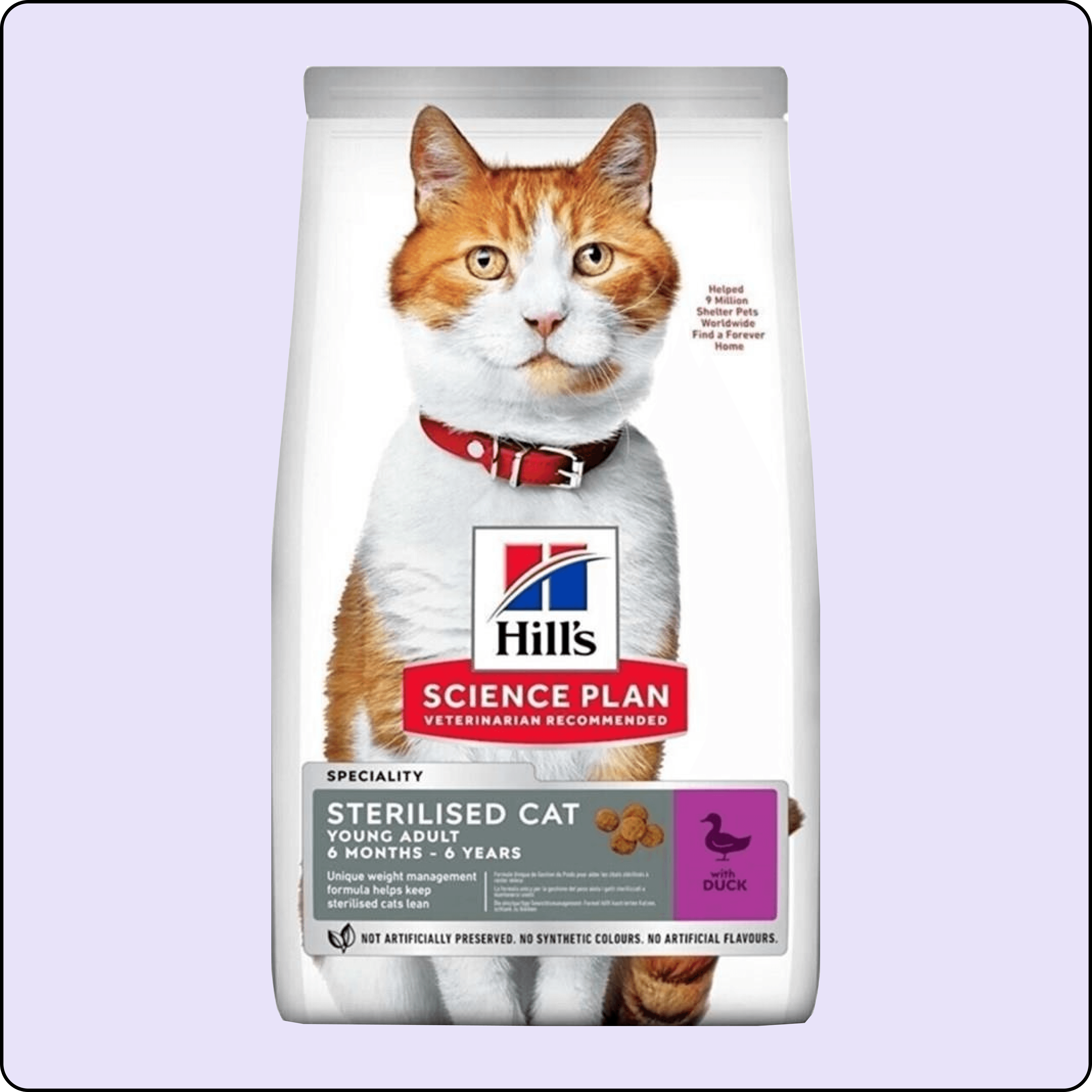 Hill’s Science Plan Ördekli Kısırlaştırılmış Yetişkin Kedi Maması 10 kg