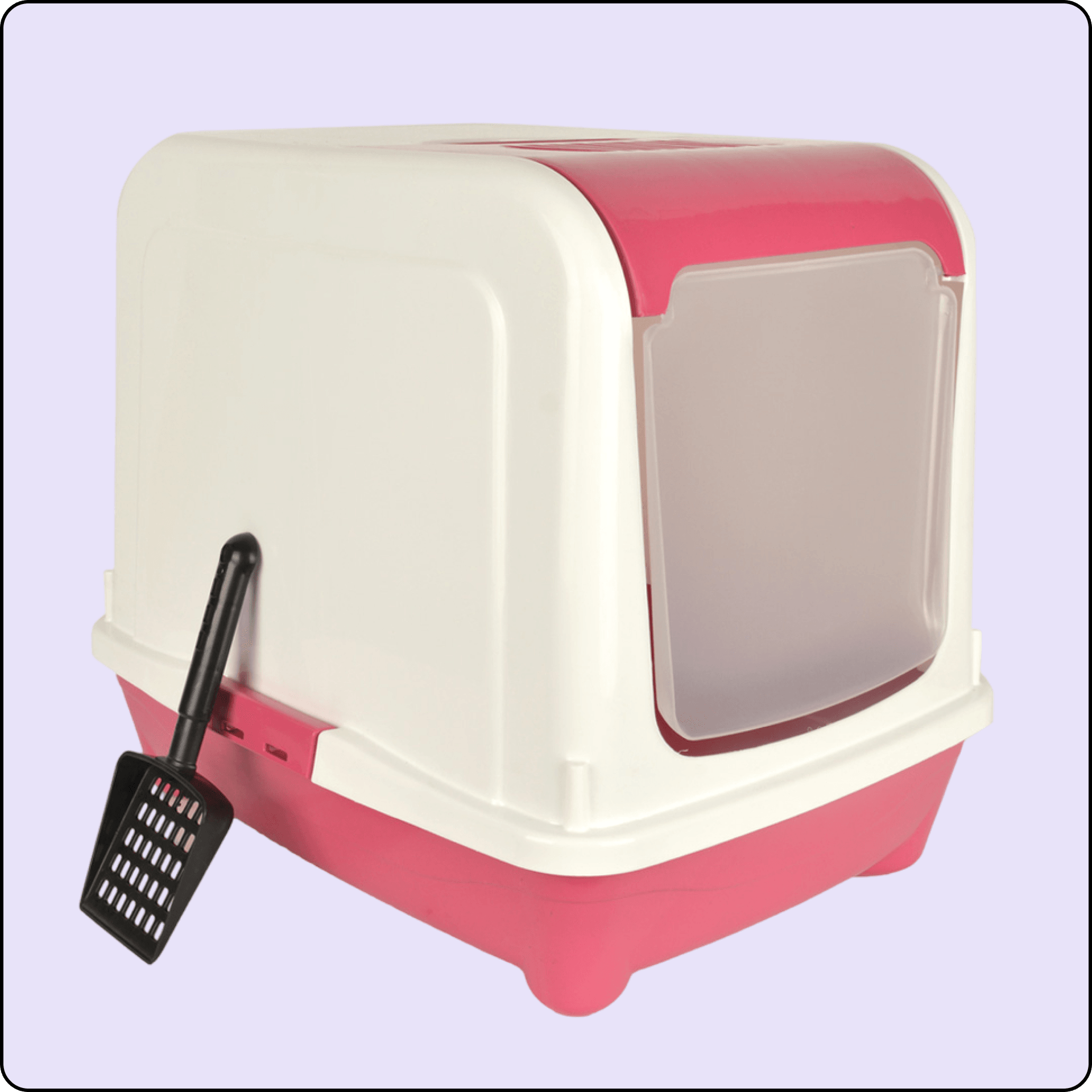 Flip Kapalı Lüx Kedi Tuvaleti