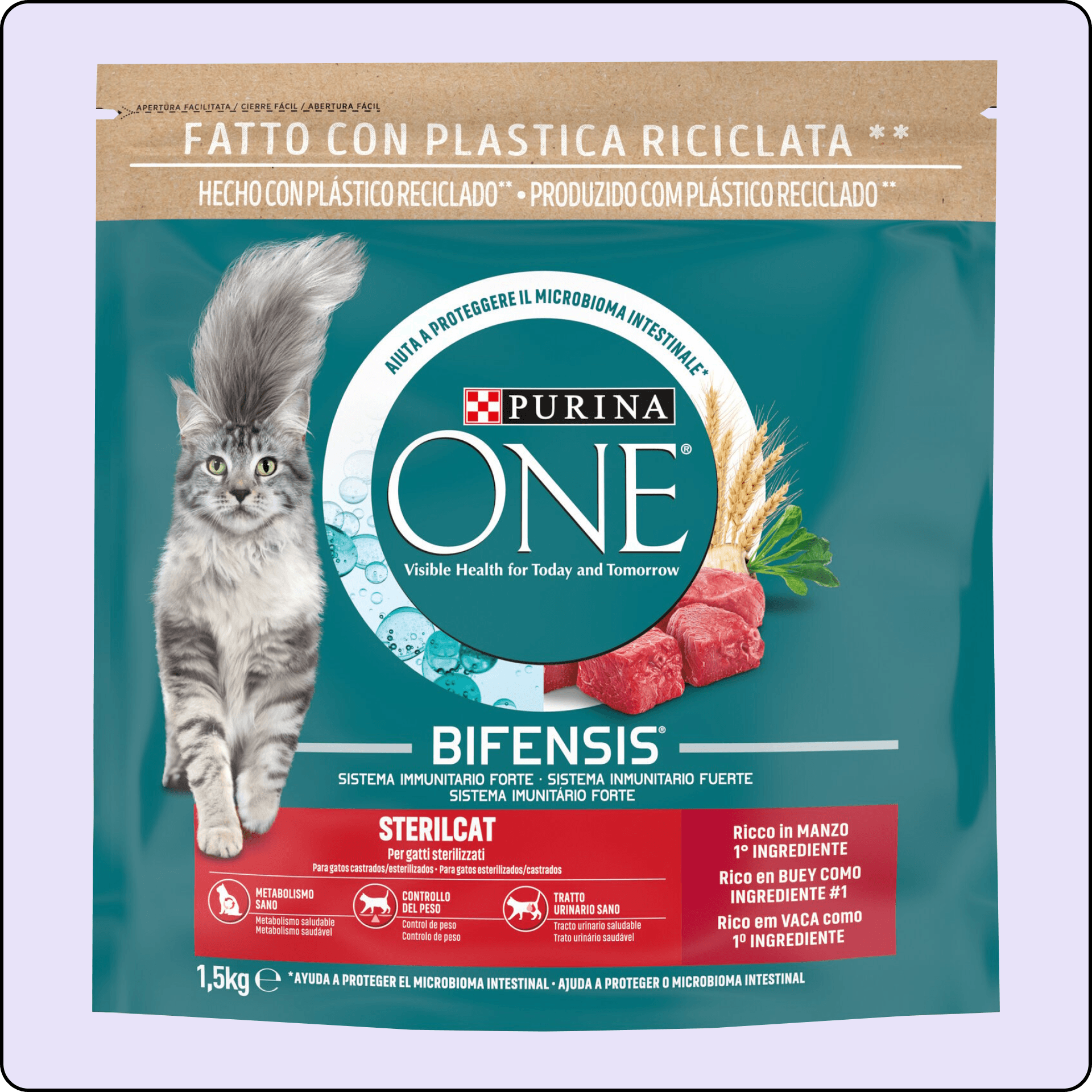 Purina One Sığır Etli Kısırlaştırılmış Kedi Maması 1.5 kg