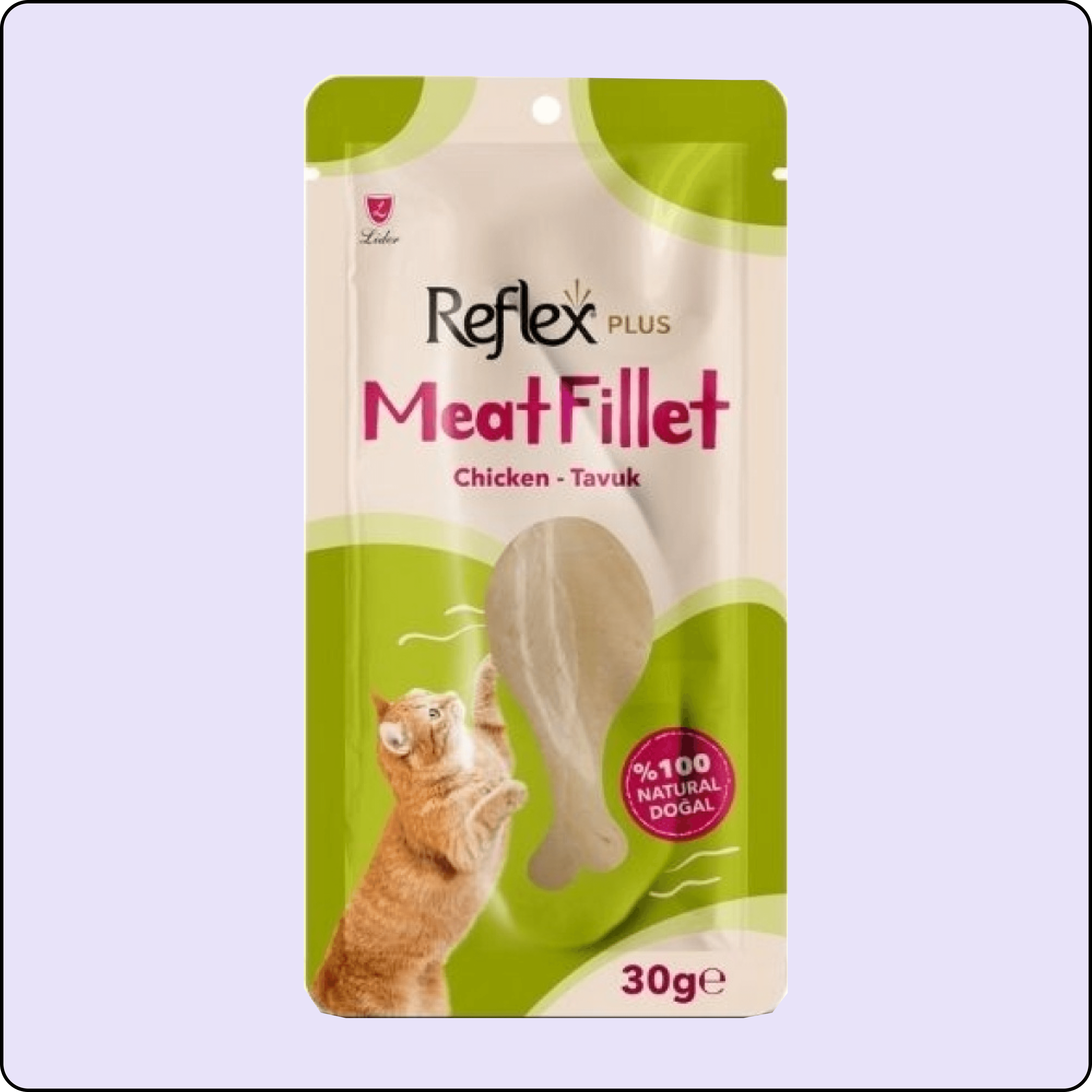 Reflex Plus Natural Tavuk Fileto Kedi Ödül Maması 30gr