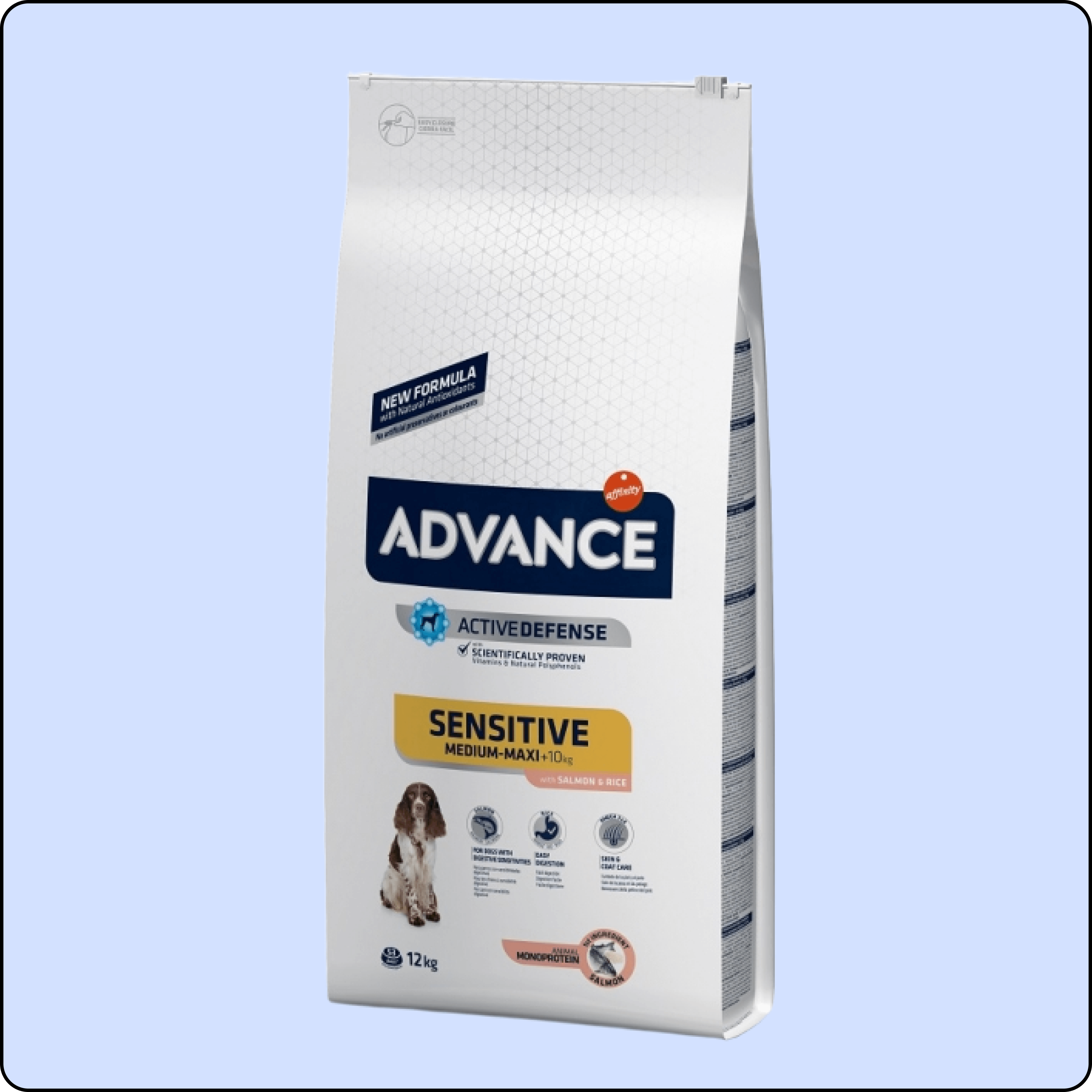 Advance Sensitive Care Somonlu Orta ve Büyük Irk Yetişkin Köpek Maması 12 kg