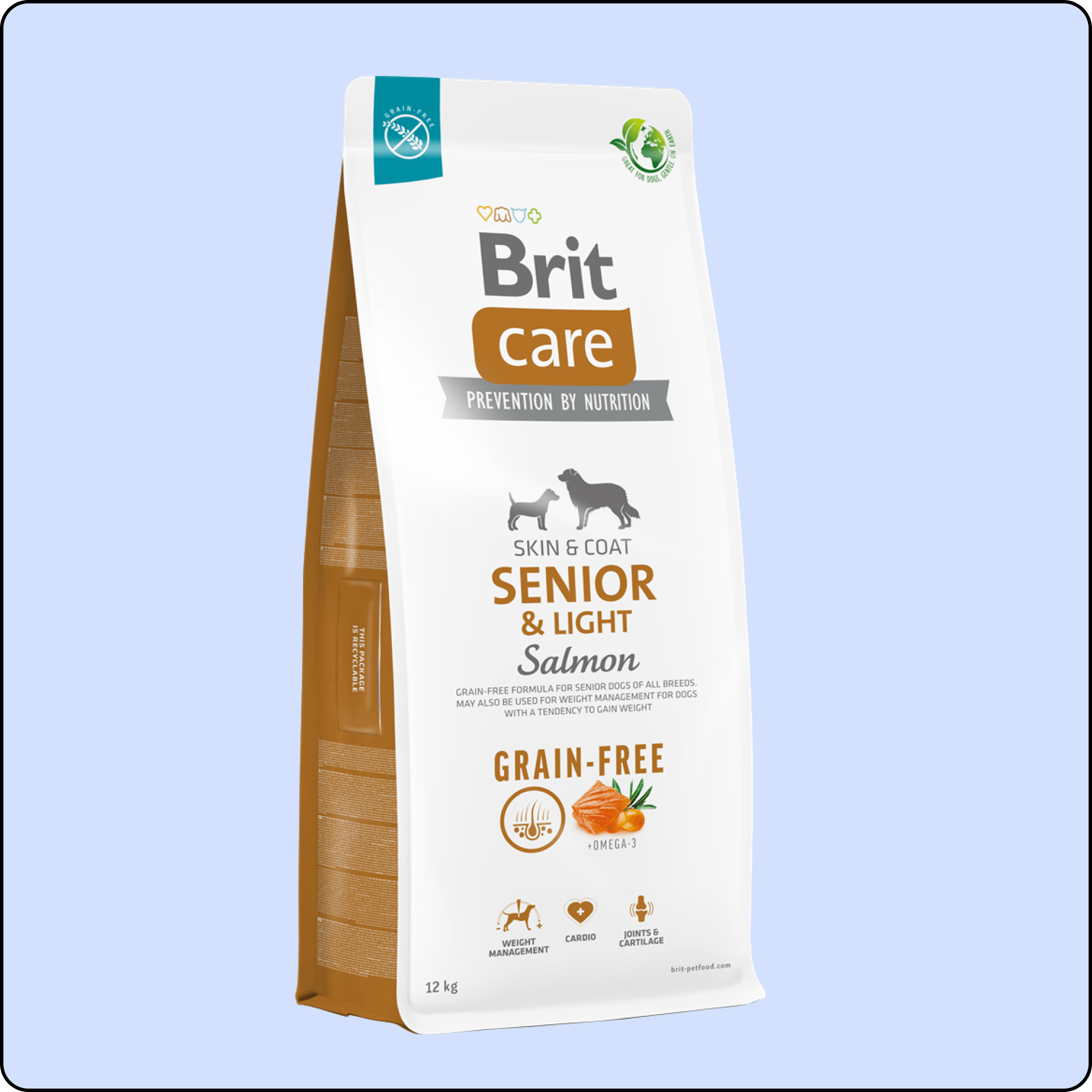 Brit Care Skin&Coat Somonlu Tahılsız Yaşlı Köpek Maması 12 kg