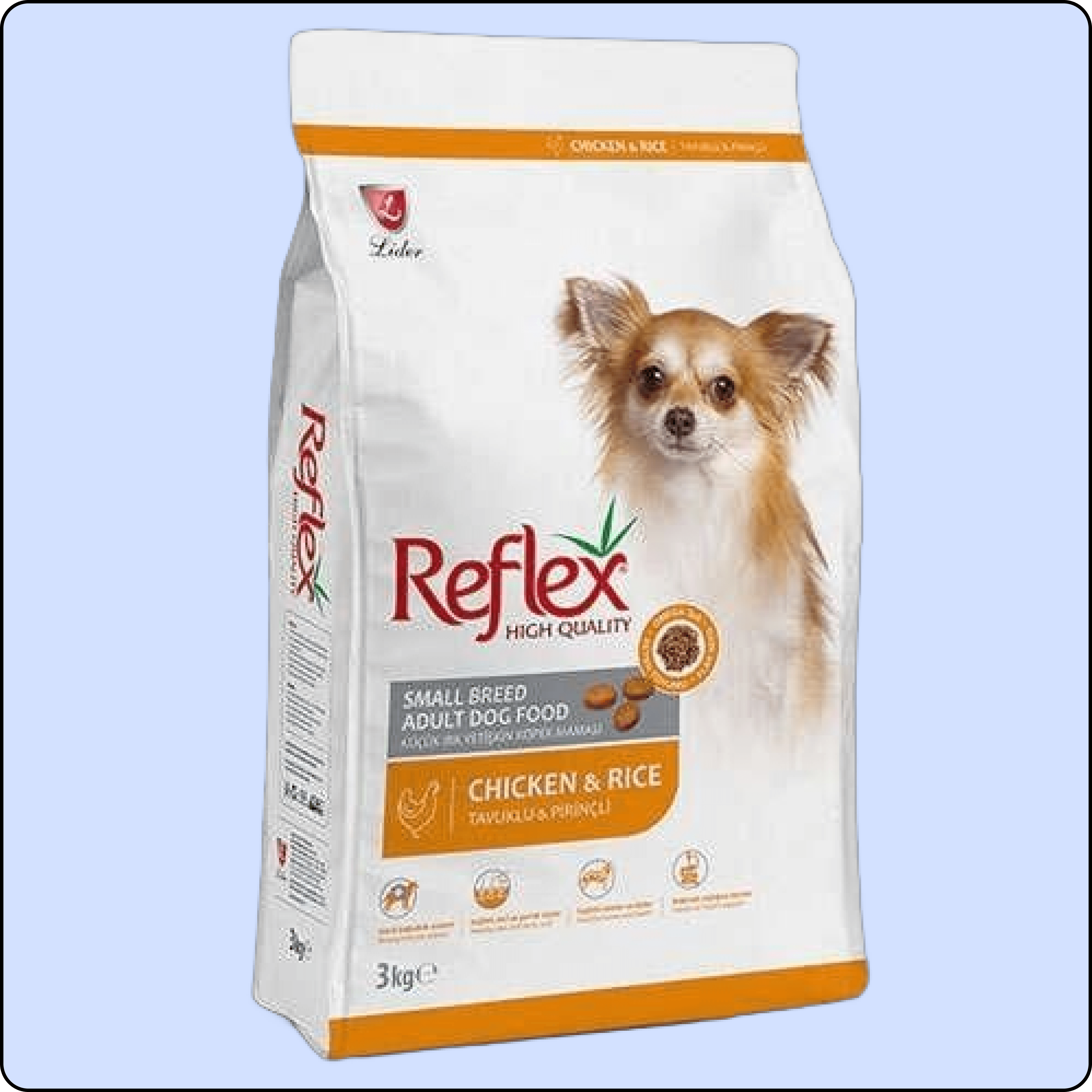 Reflex Tavuklu Küçük Irk Yetişkin Kuru Köpek Maması 3 Kg