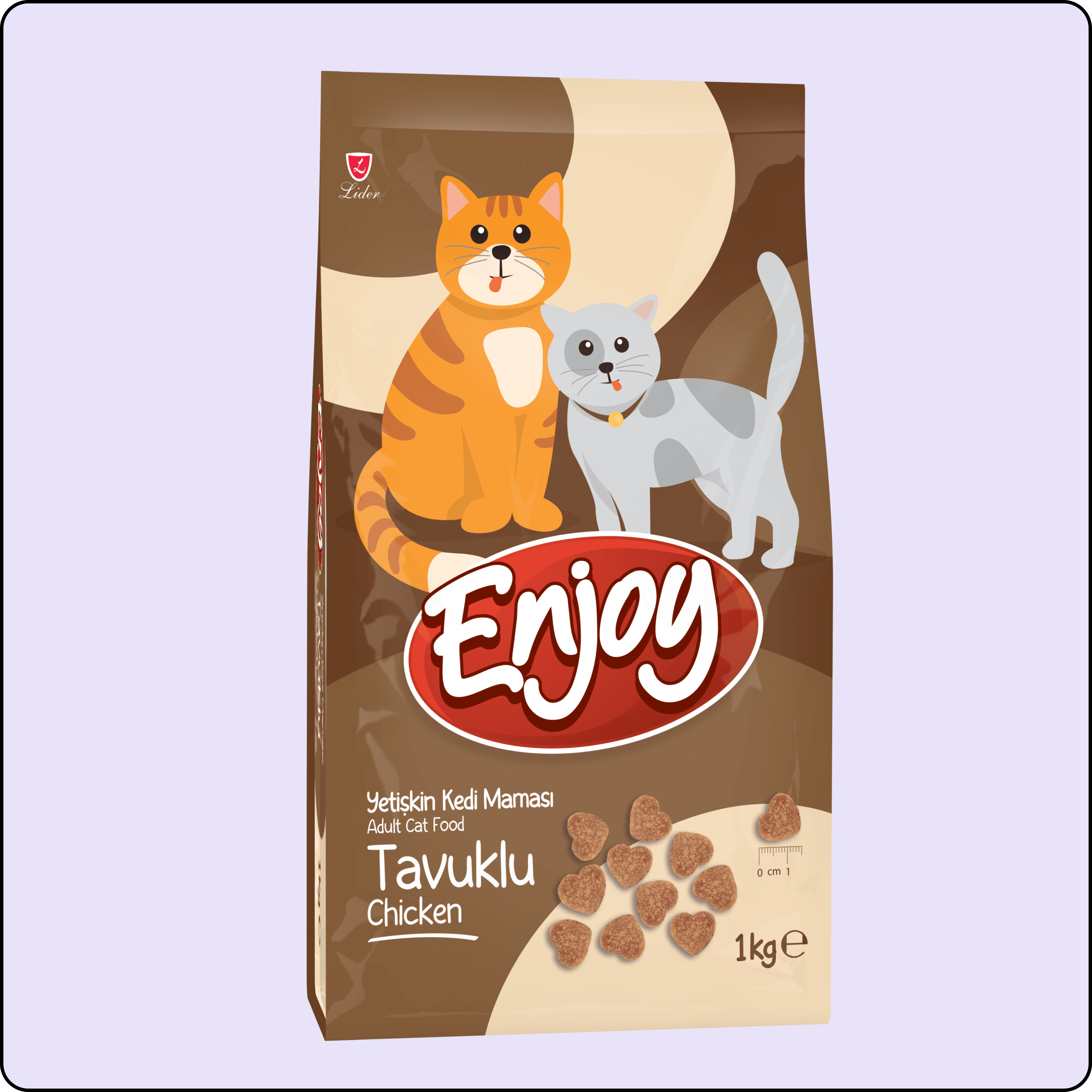 Enjoy Tavuklu Yetişkin Kedi Maması 1 kg