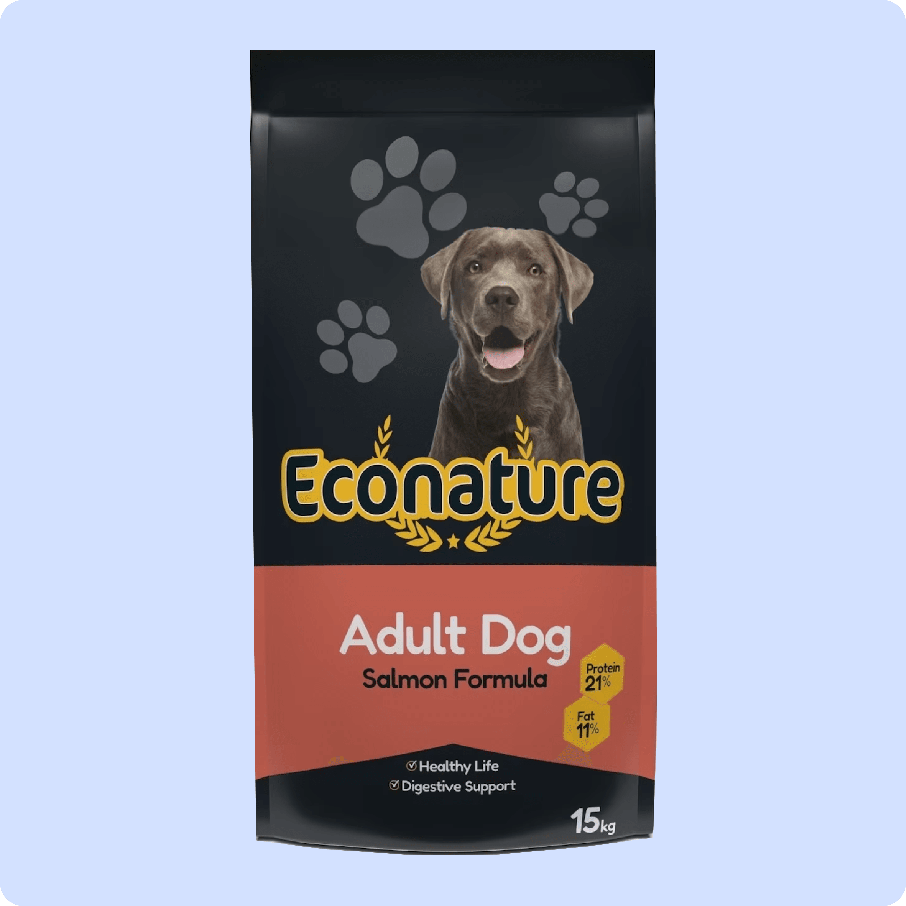 Econature Somonlu Yetişkin Köpek Maması 15 kg