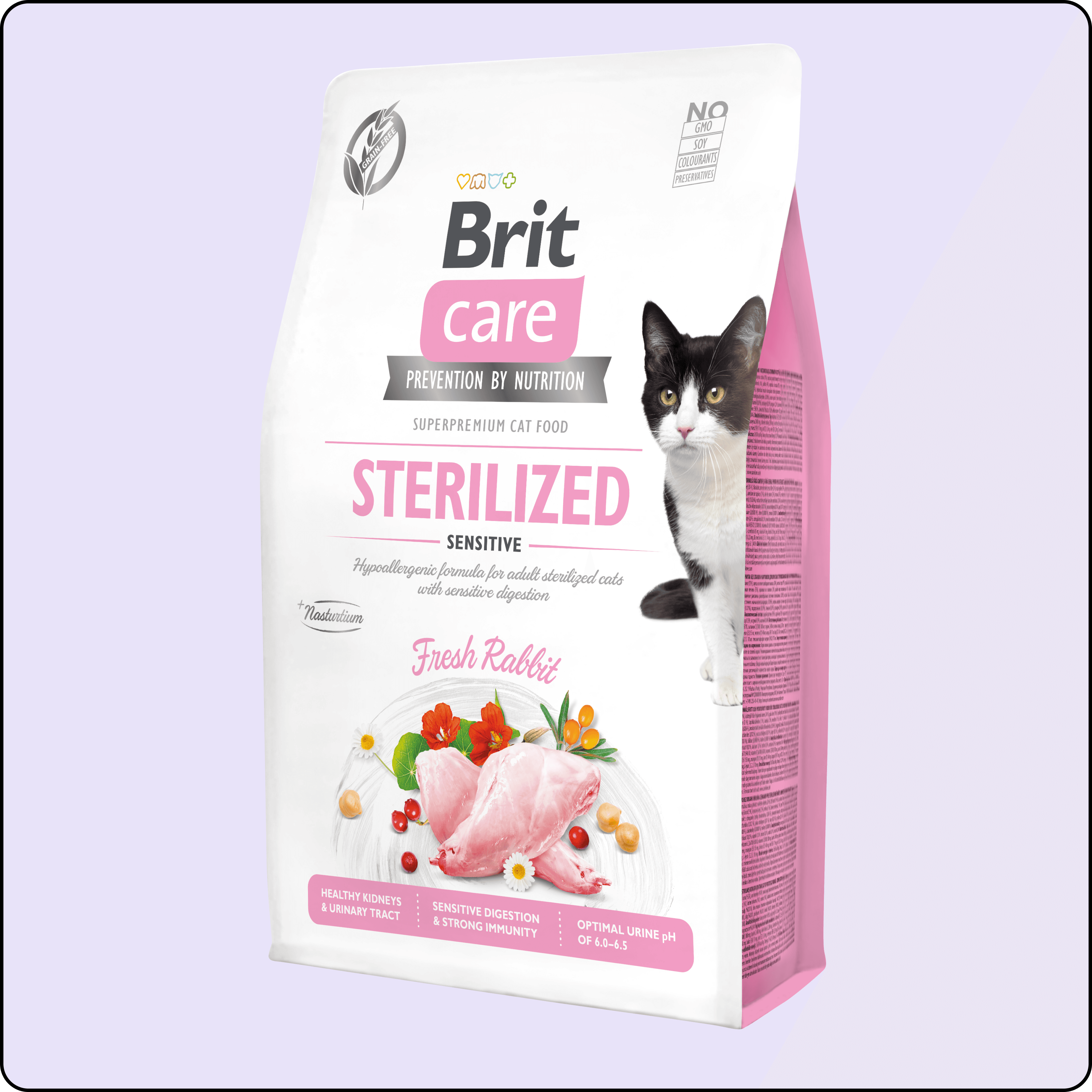 Brit Care Tavşan Etli Tahılsız Kısırlaştırılmış Kedi Maması 2 kg