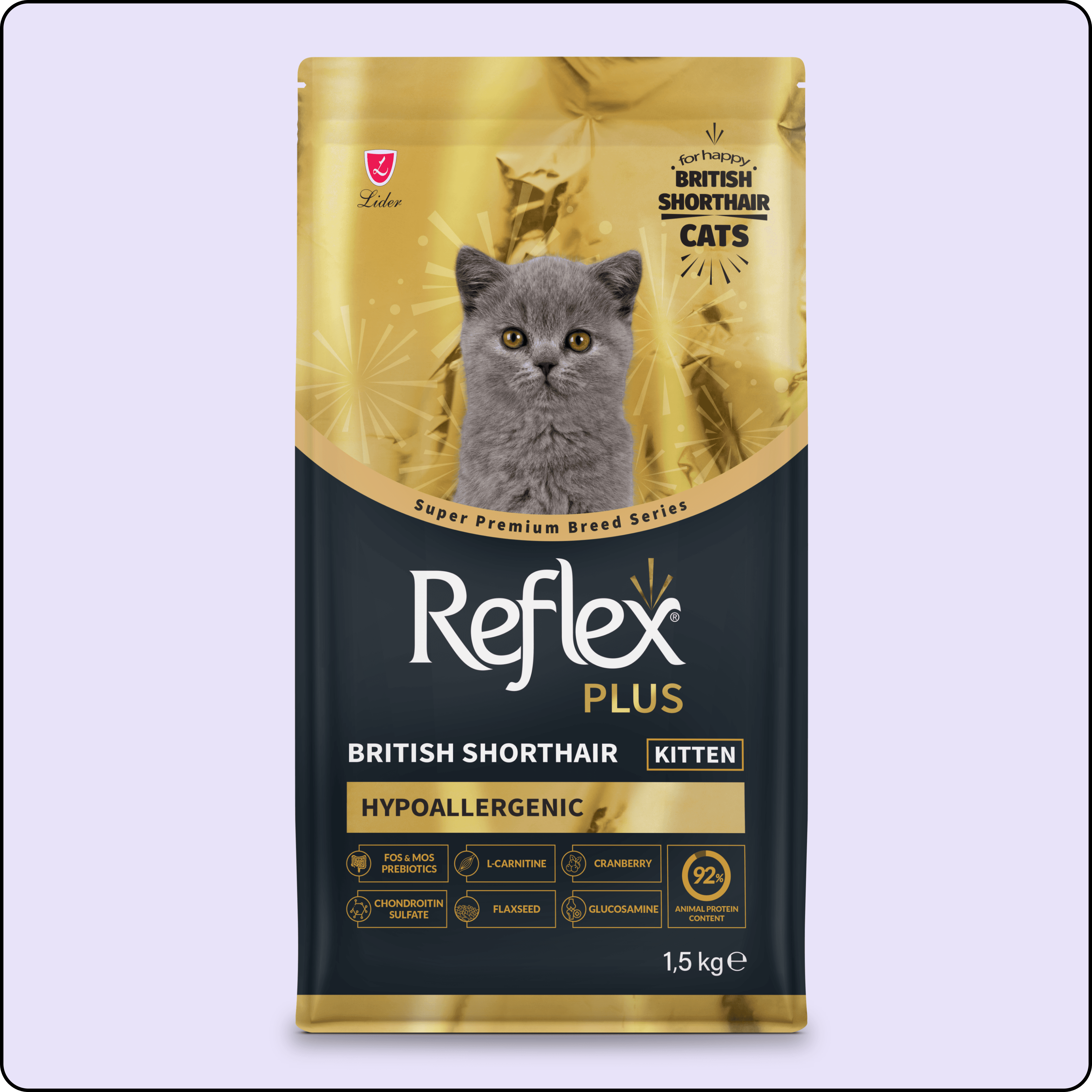 Reflex Plus British Shorthair Yavru Kedi Maması 1.5 kg