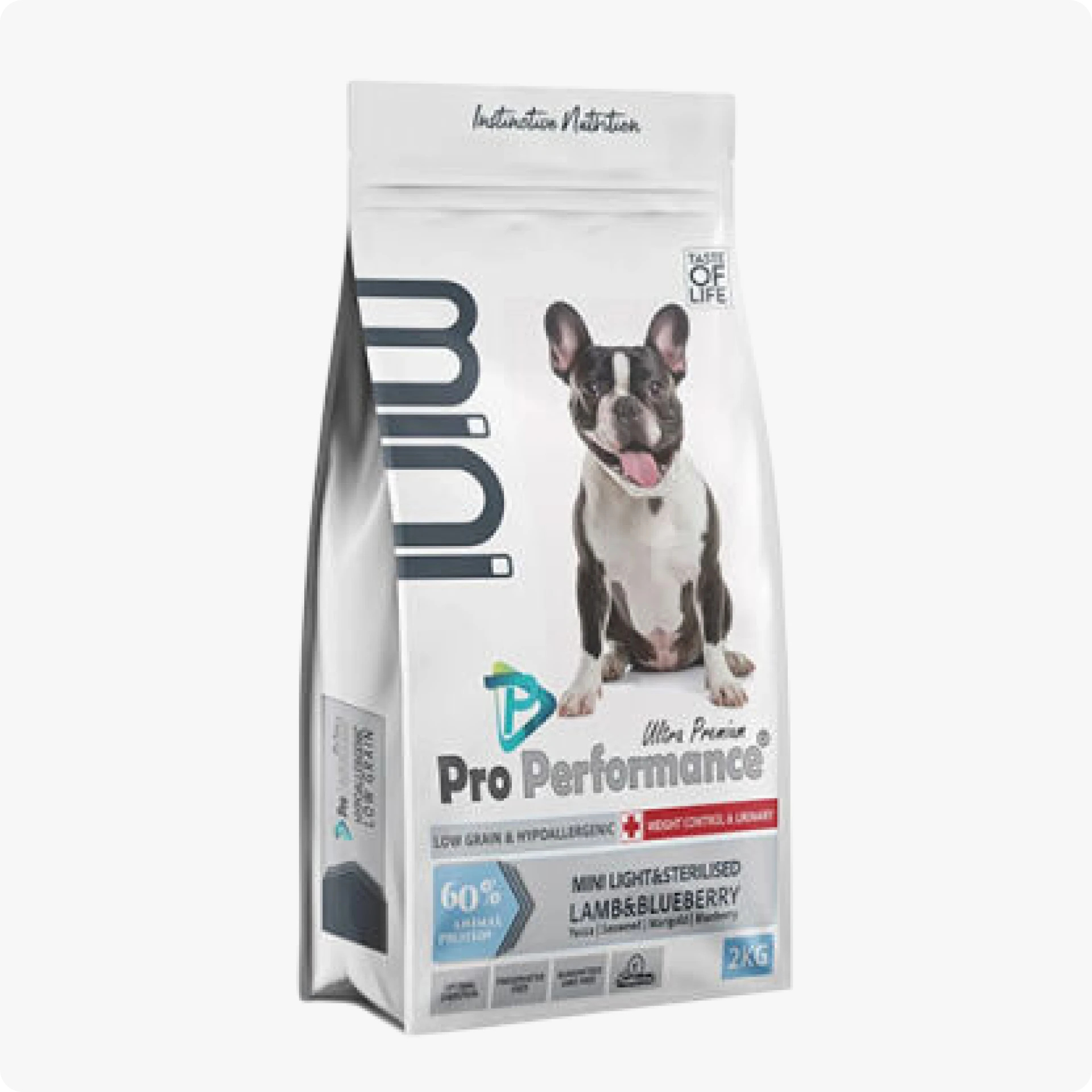 Pro Performance Kuzulu ve Yaban Mersinli Küçük Irk Light Kısırlaştırılmış Köpek Maması 2 kg