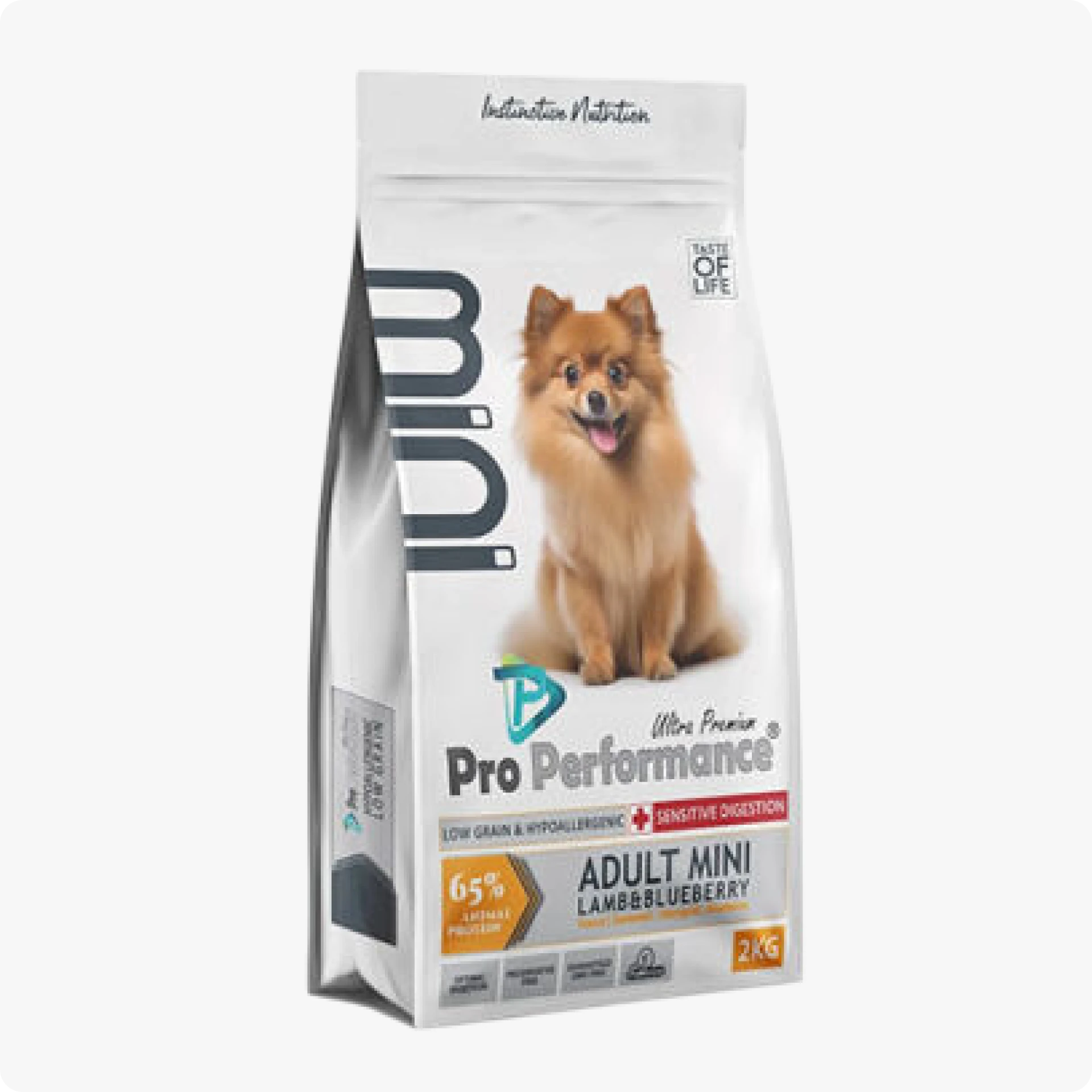Pro Performance Kuzulu ve Yaban Mersinli Küçük Irk Yetişkin Köpek Maması 2 kg