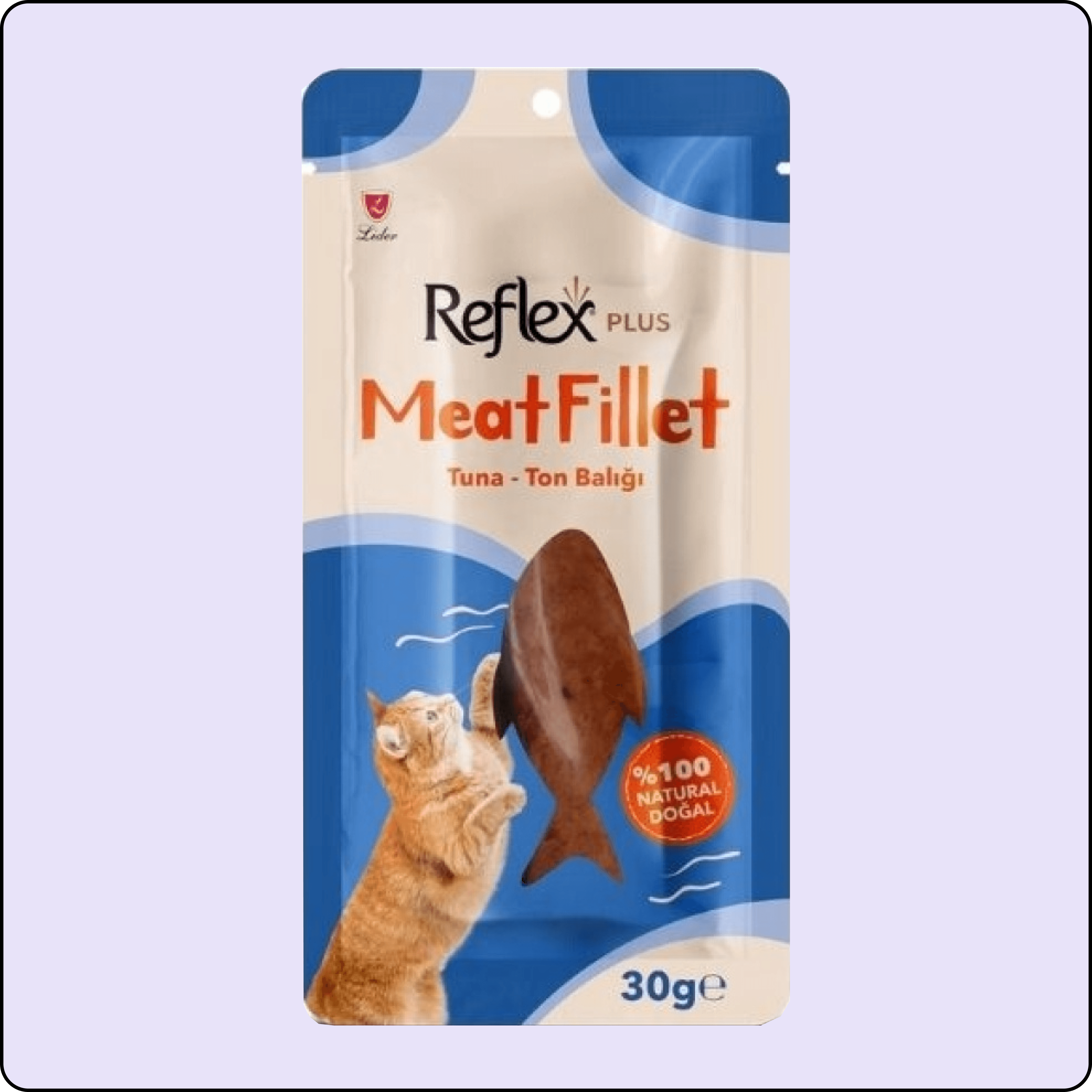 Reflex Plus Natural Ton Balığı Fileto Kedi Ödül Maması 30gr