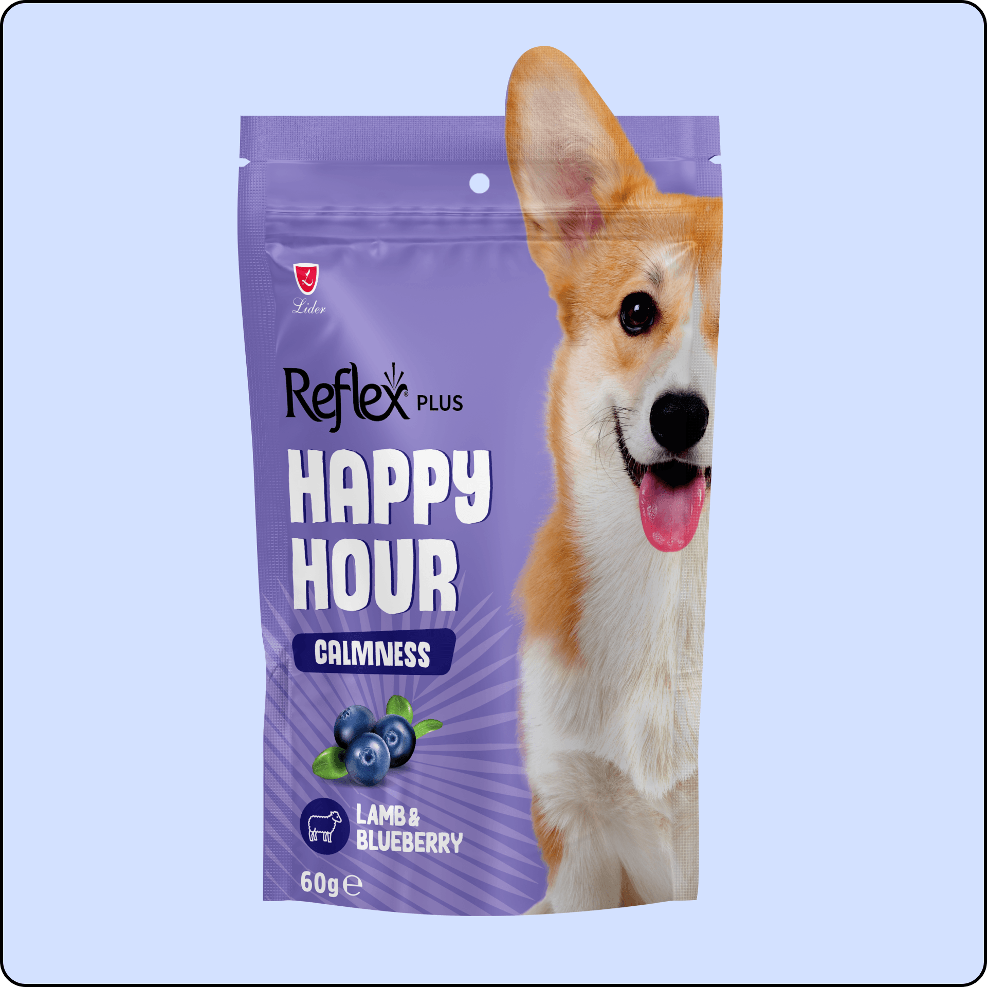 Reflex Plus Happy Hour Sakinleşmeyi Destekleyici Köpek Ödül Maması 60gr