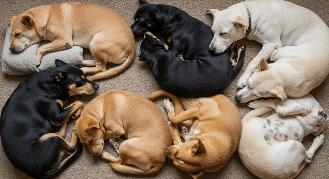 Uyuyan köpek pozisyonları