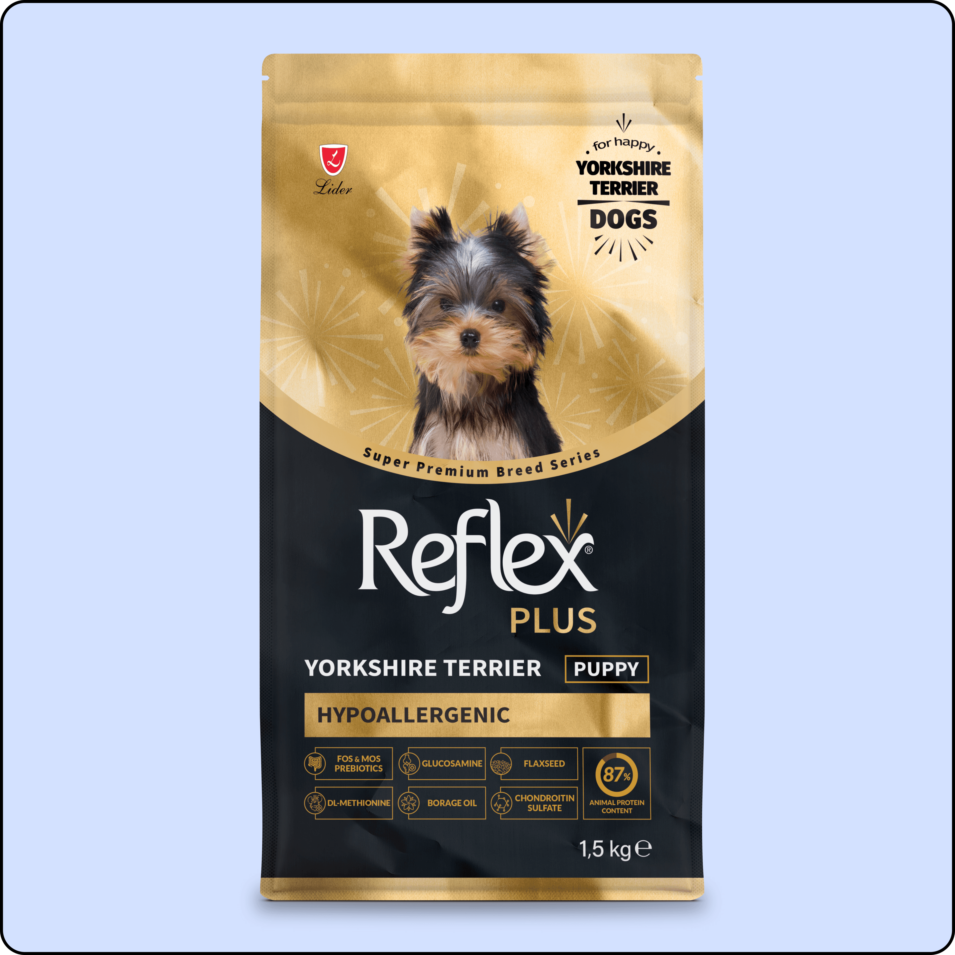 Reflex Plus  Yorkshire Terrier Yavru Köpek Maması 1.5 kg