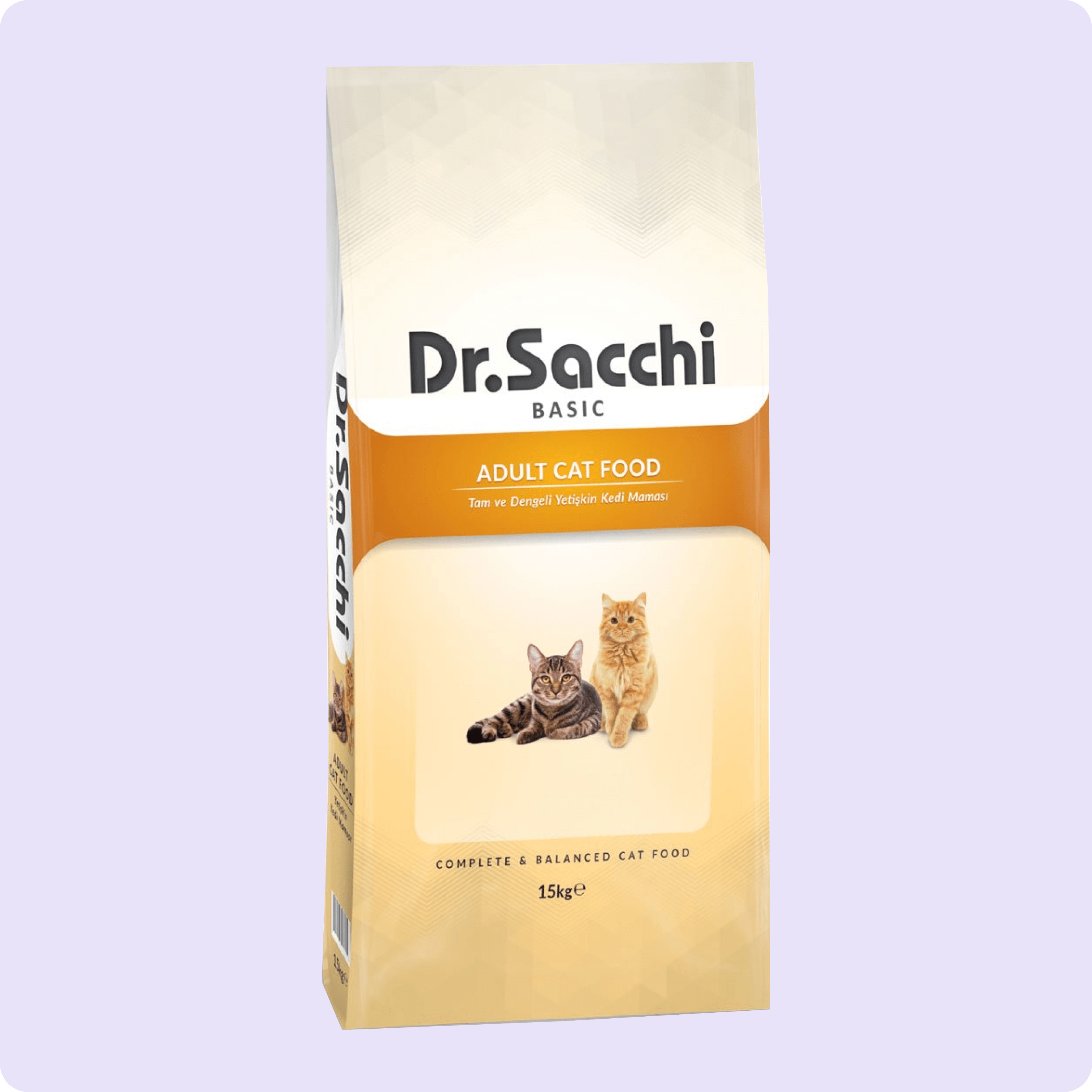 Dr. Sacchi Basic Tavuklu Yetişkin Kedi Maması 15 kg