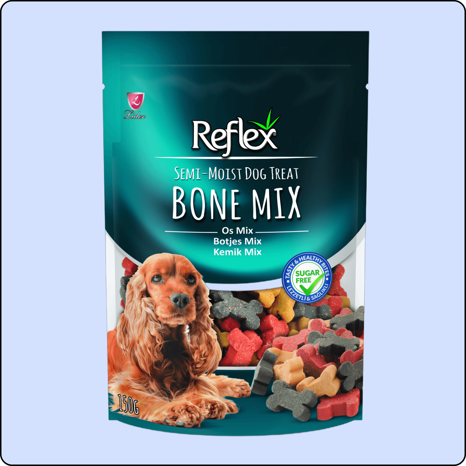 Reflex Kemik Mix Köpek Ödül Maması 150 gr 