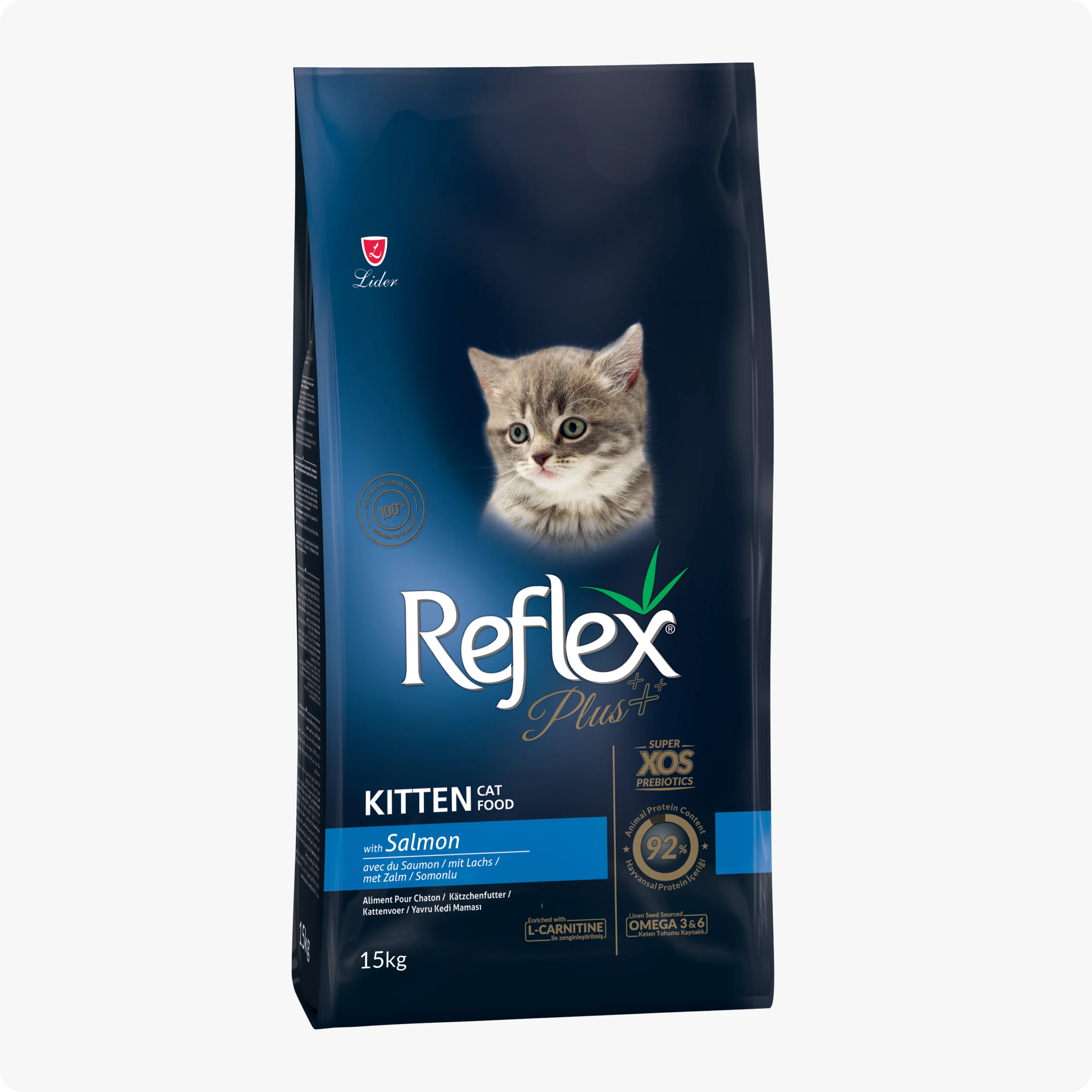 Reflex Plus Somonlu Yavru Kedi Maması 15 kg
