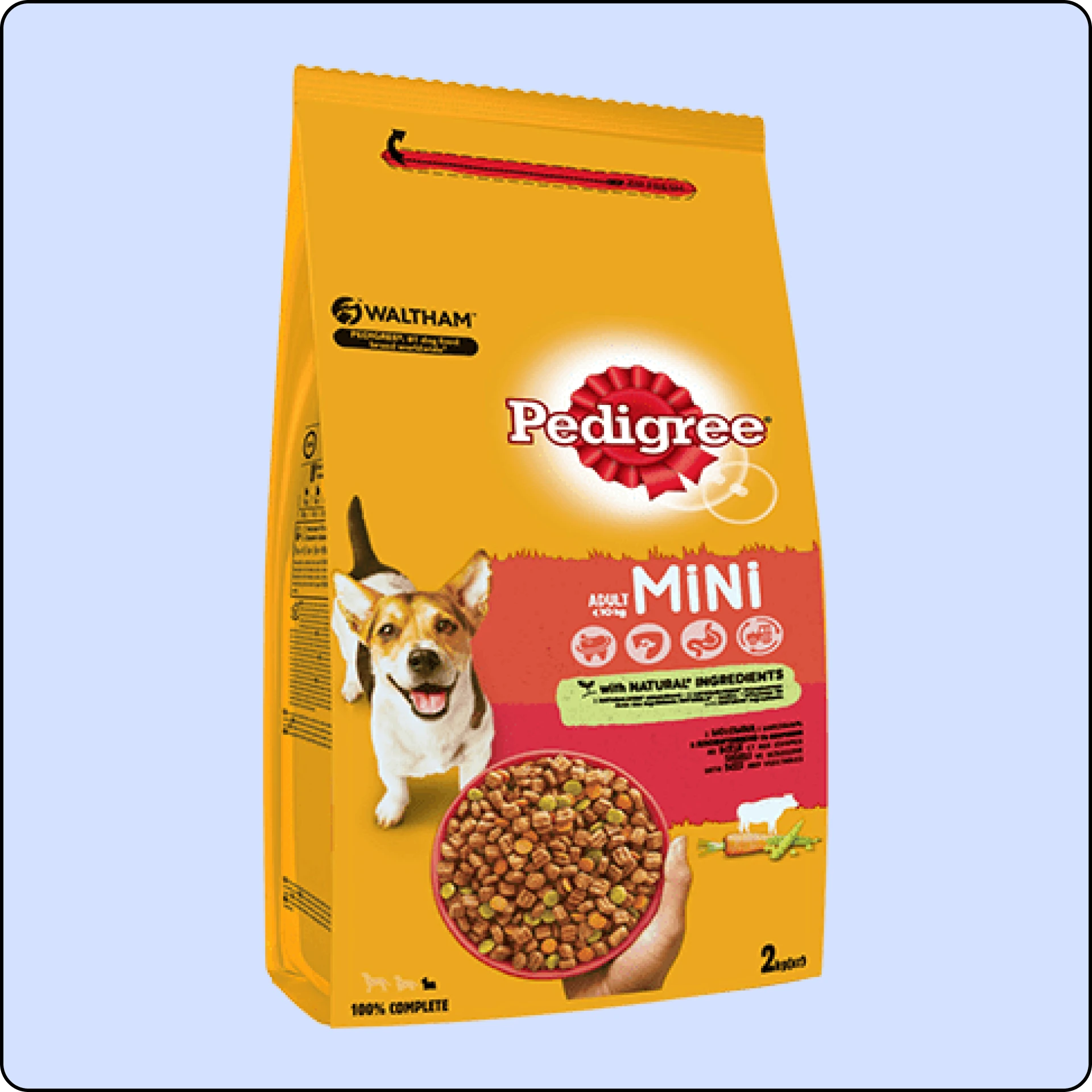 Pedigree Biftekli Ve Sebzeli Küçük Irk Yetişkin Köpek Maması 2 kg 