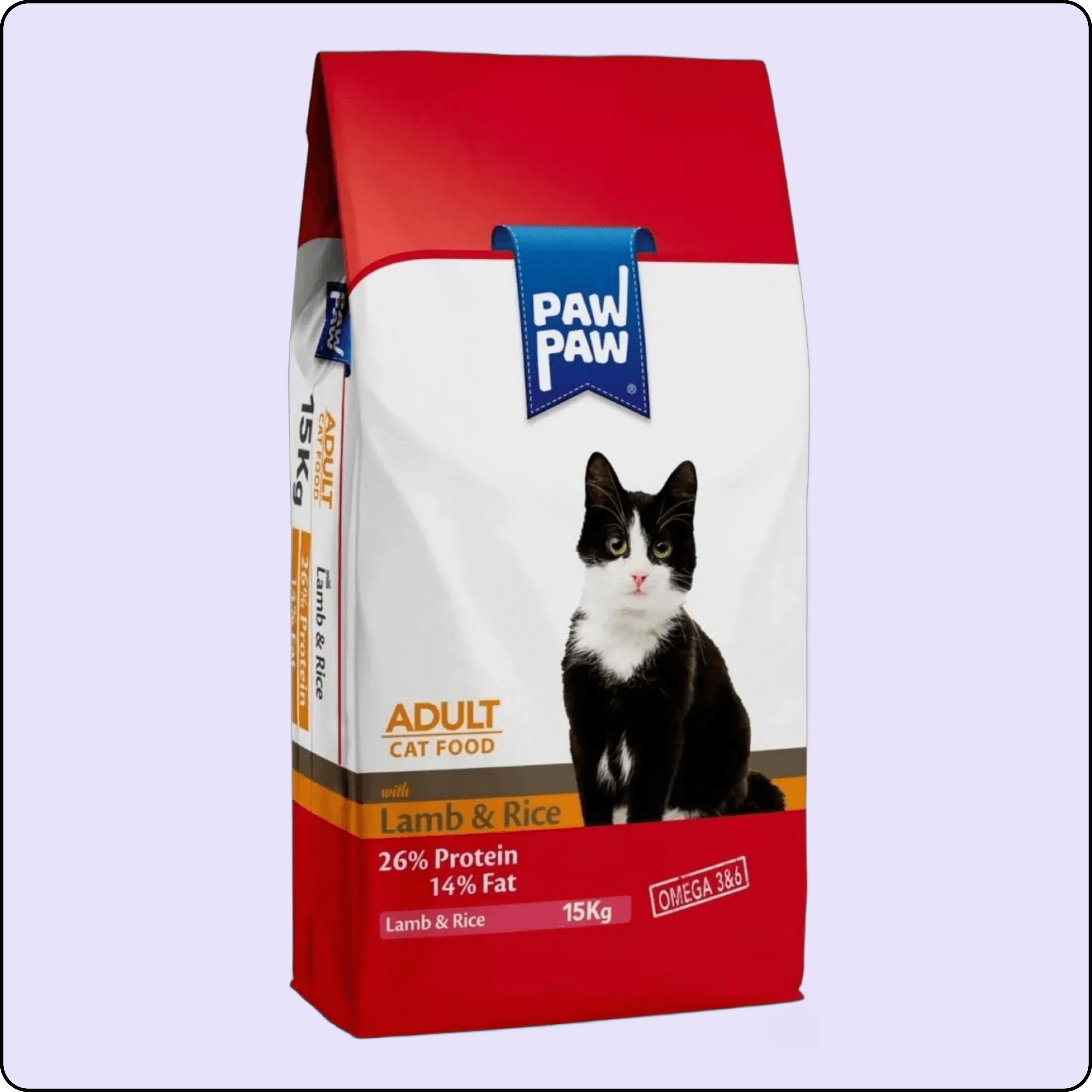 Paw Paw Kuzu Etli Yetişkin Kedi Maması 15 kg