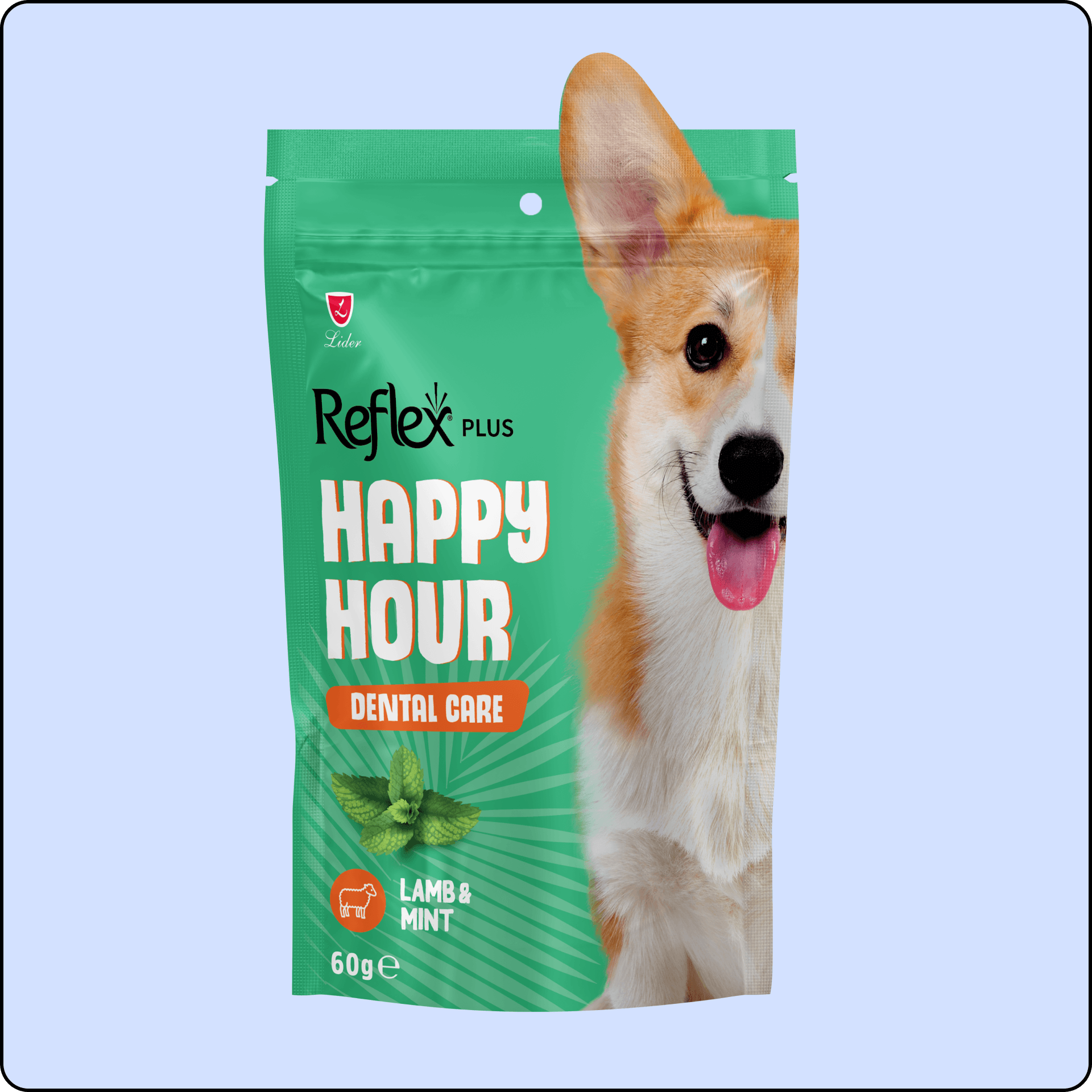 Reflex Plus Happy Hour Ağız ve Diş Sağlığı Destekleyici Köpek Ödül Maması 60gr