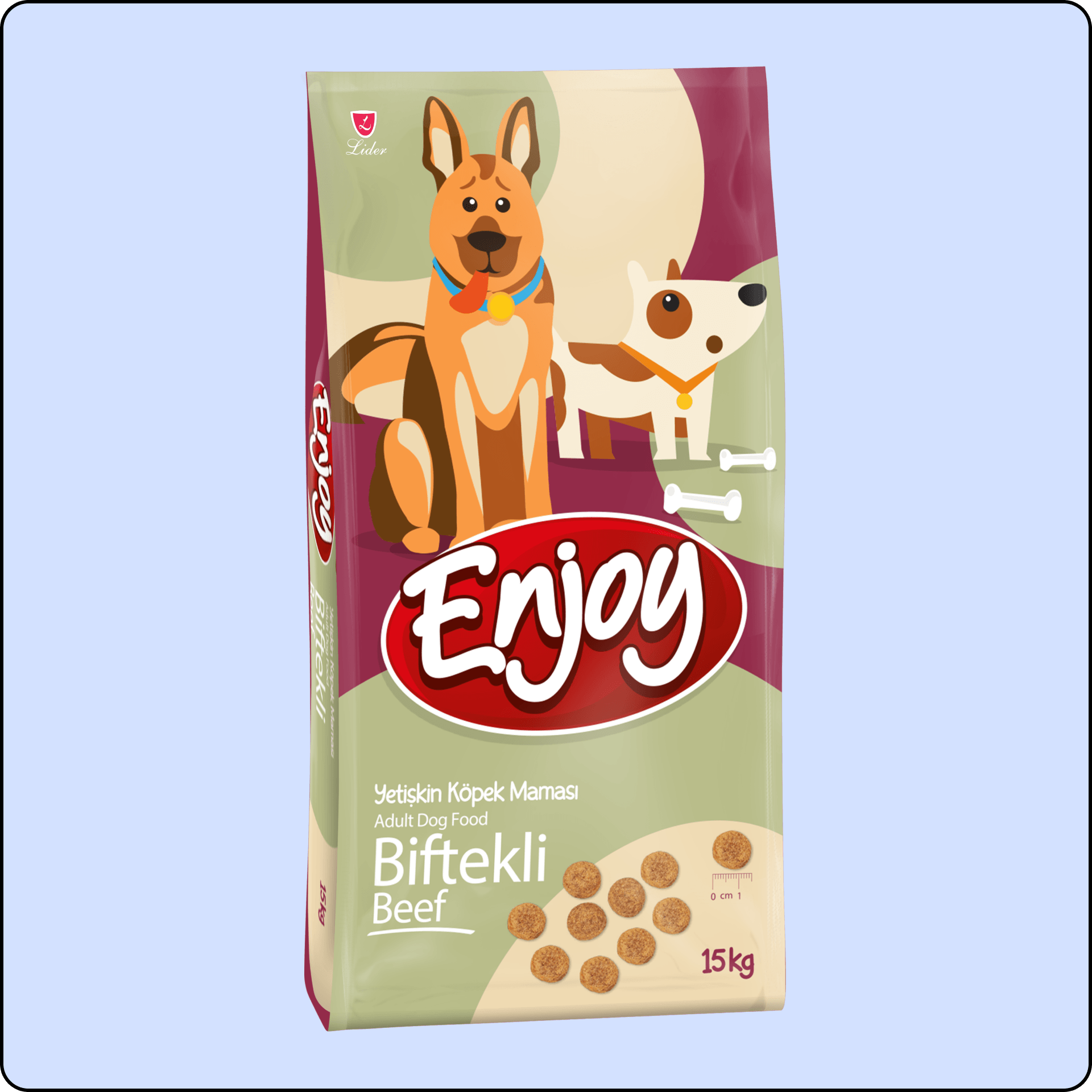 Enjoy Biftekli Yetişkin Köpek Maması 15 kg