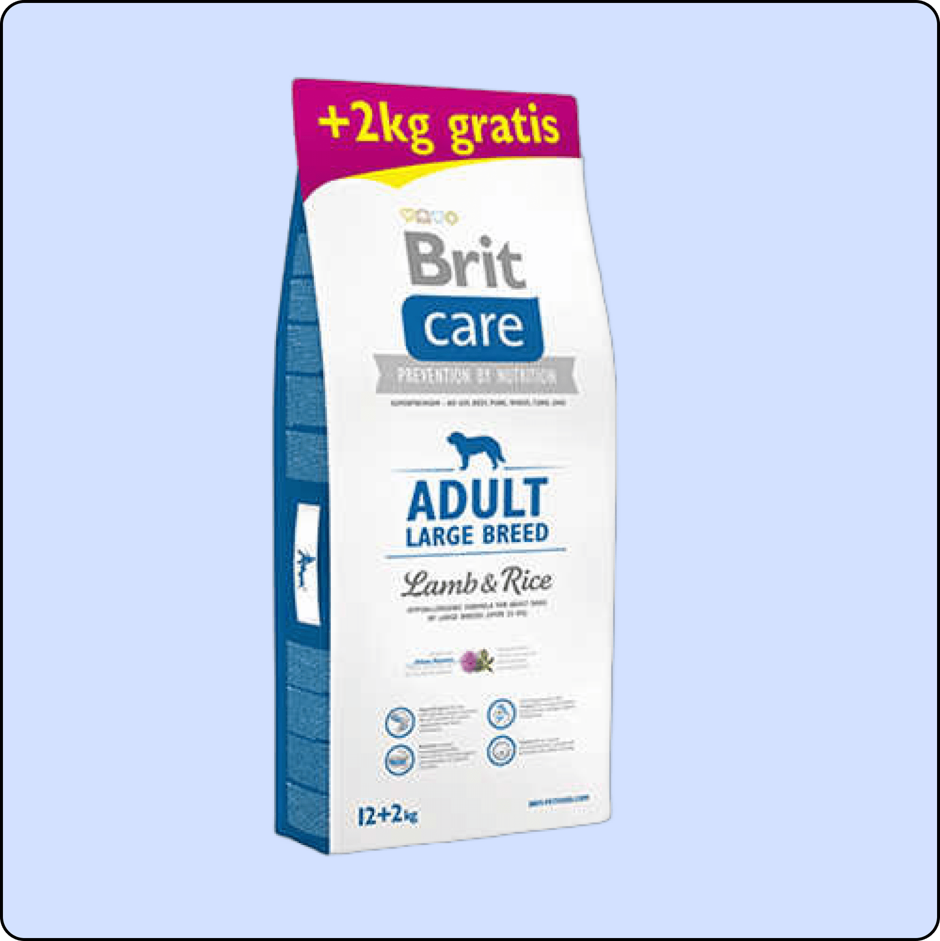 Brit Care Hypoallergenic Adult Large Breed Kuzulu Büyük Irk Yetişkin Köpek Maması 12+2 kg