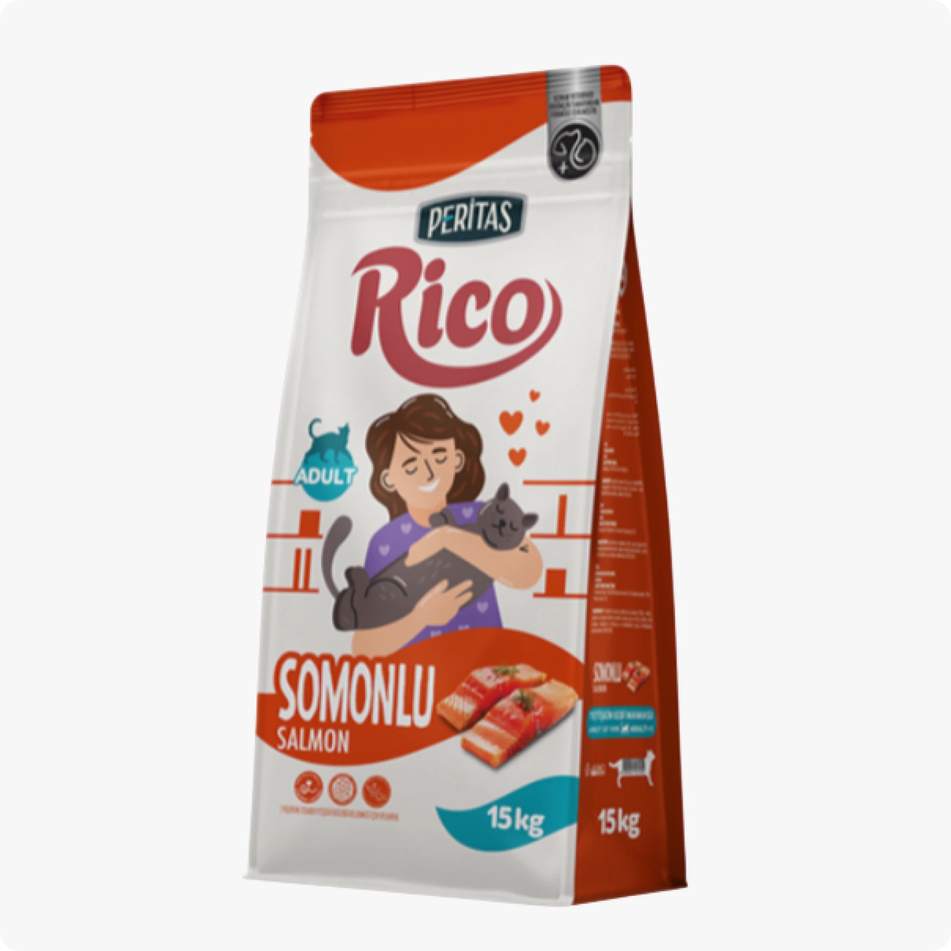 Rico Somonlu Yetişkin Kedi Maması 15 kg 