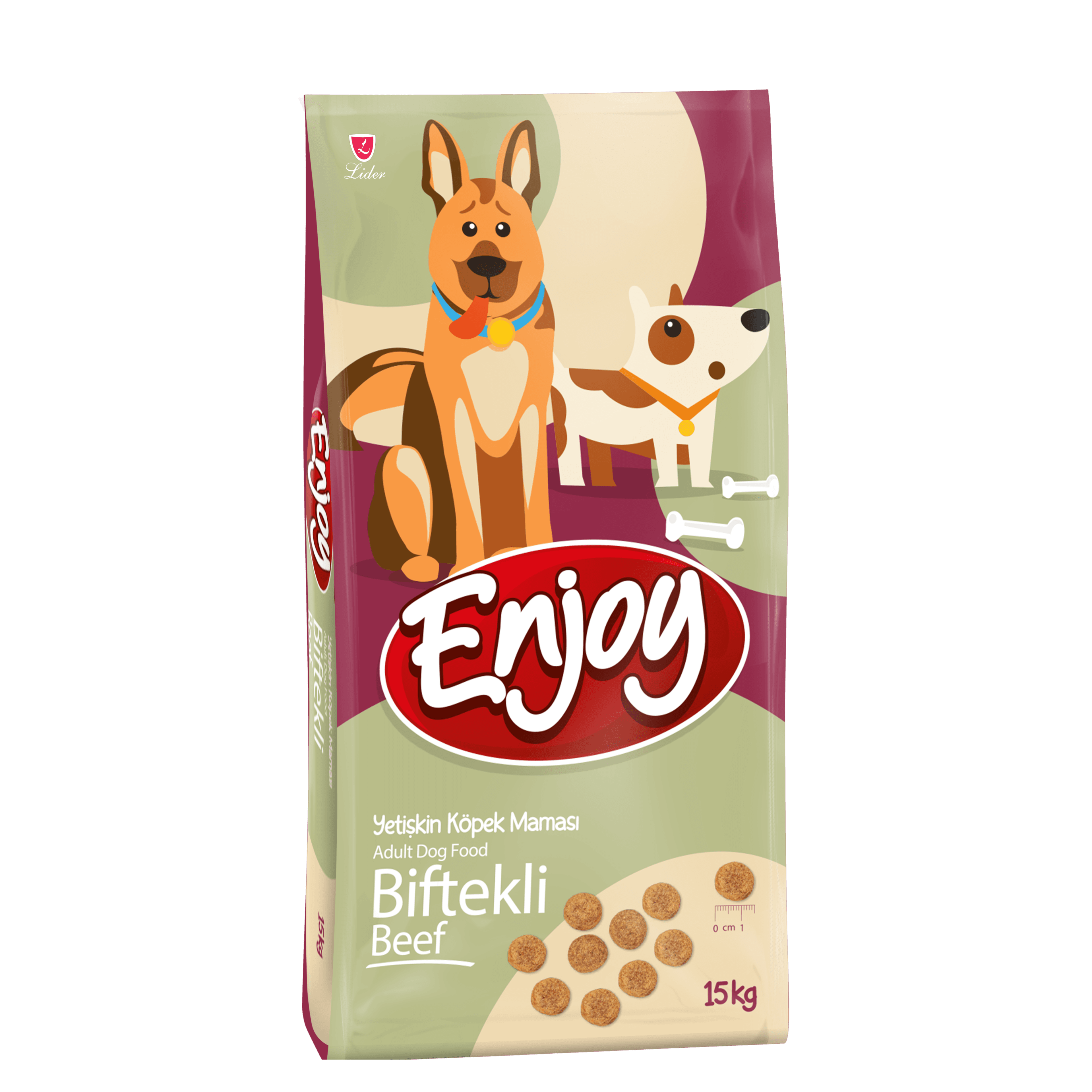 Enjoy Biftekli Yetişkin Köpek Maması 15 kg