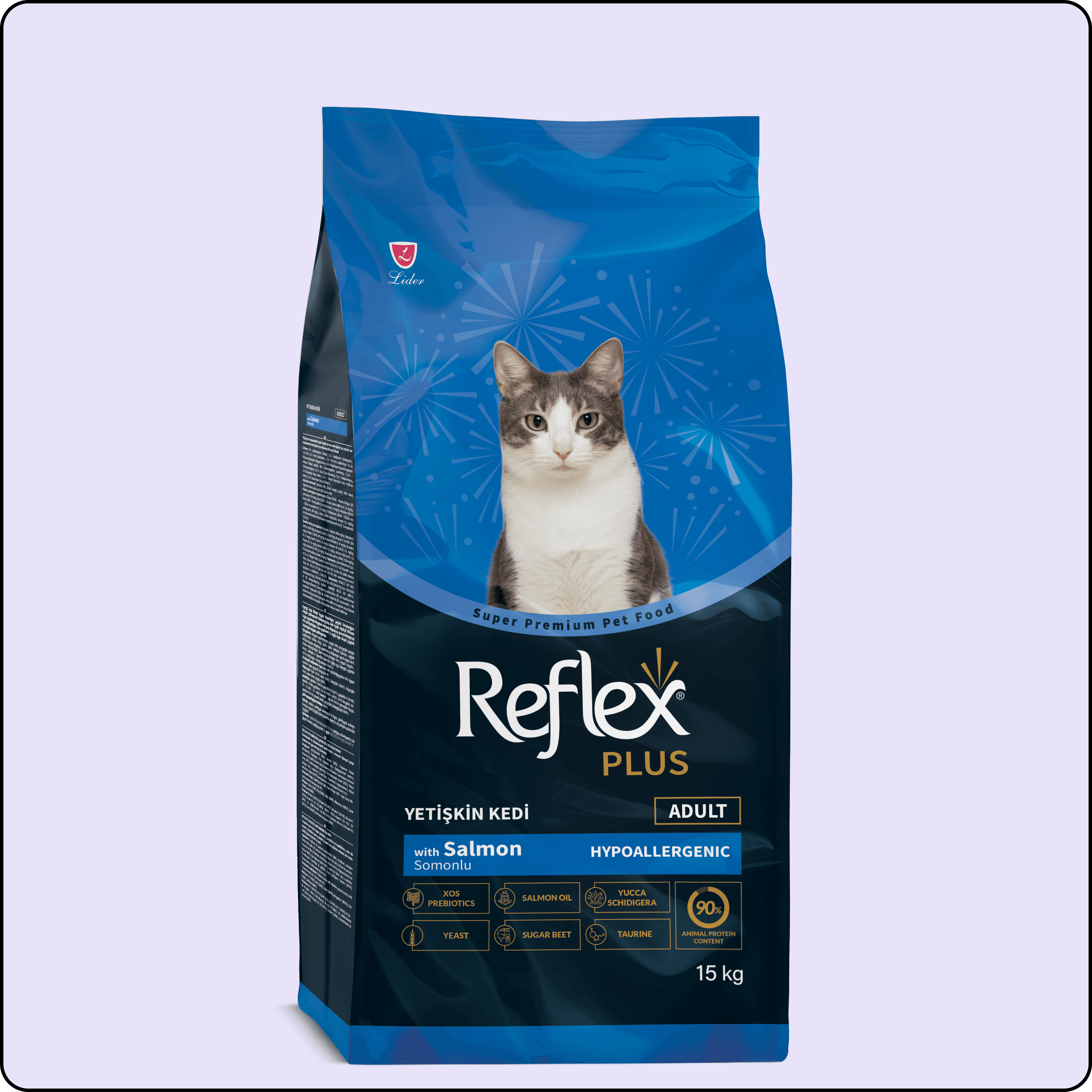 Reflex Plus Somonlu Yetişkin Kedi Maması 15 kg