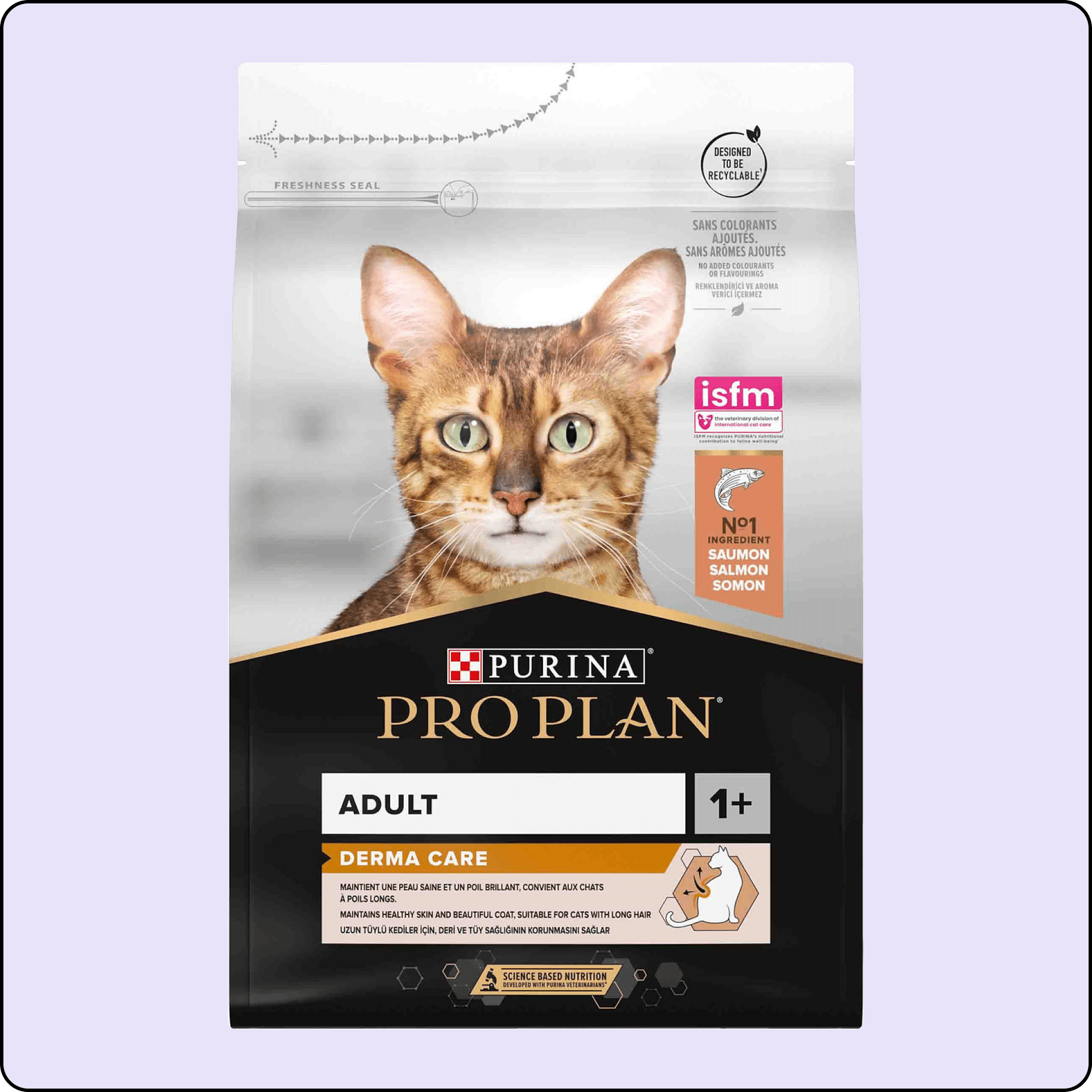 Pro Plan Derma Care Somonlu Tüy Sağlığı Destekleyici Yetişkin Kedi Maması 3 kg