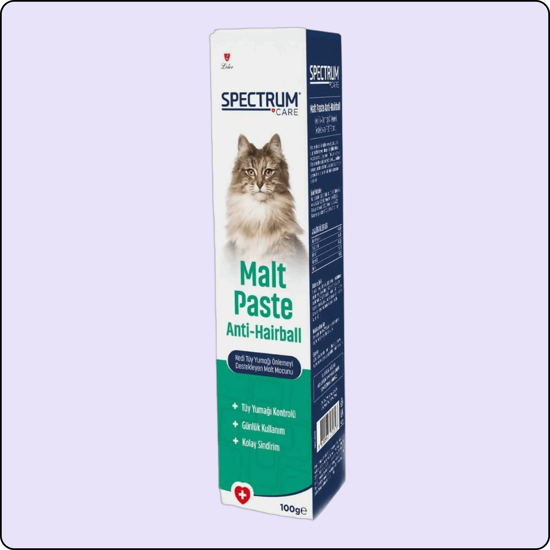 Spectrum Kedi Tüy Yumağı Önlemeyi Destekleyen Malt Macunu 100 gr