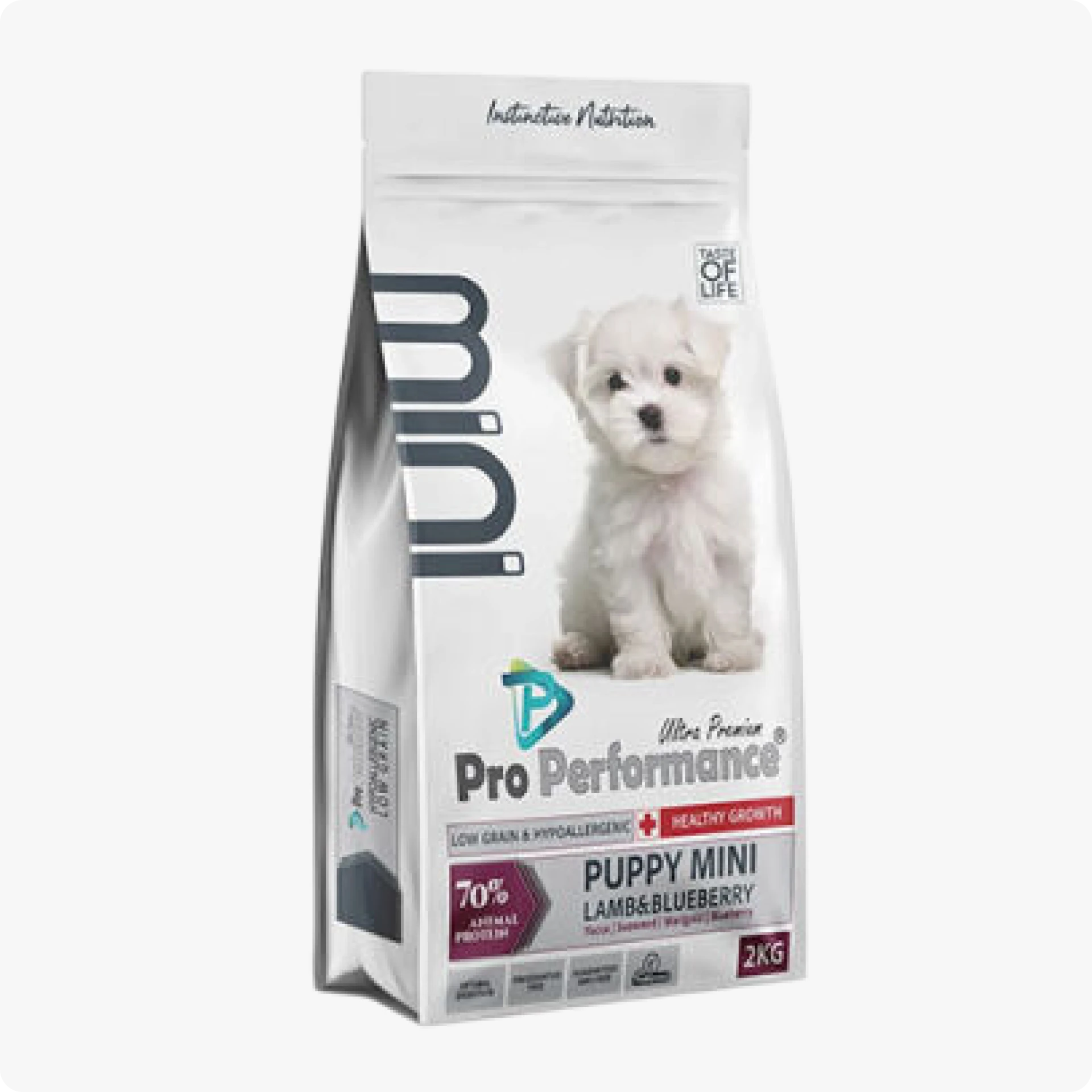 Pro Performance Kuzulu ve Yaban Mersinli Küçük Irk Yavru Köpek Maması 2 Kg