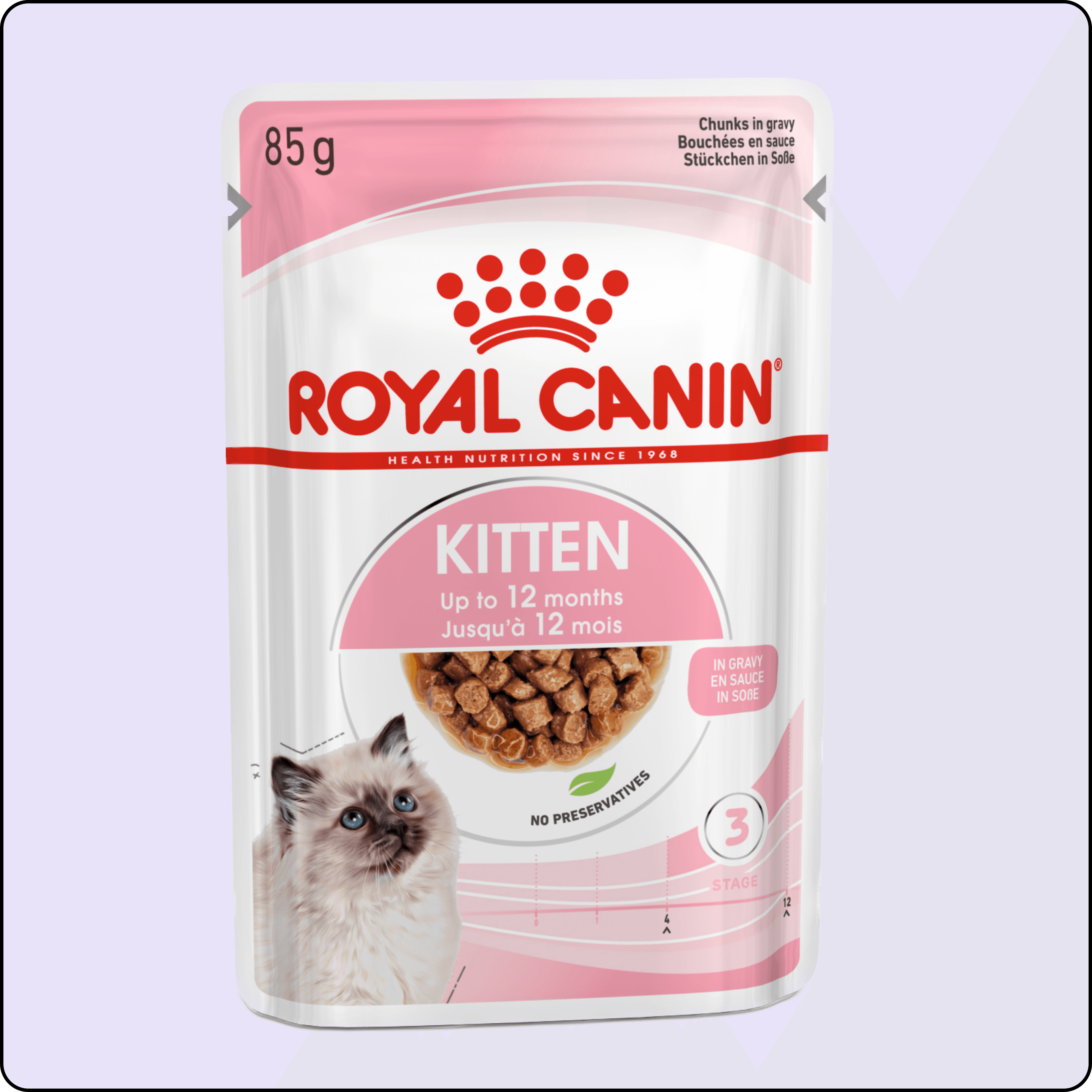 Royal Canin Pouch Kitten Sos İçinde Yavru Kedi Konservesi 85 gr 