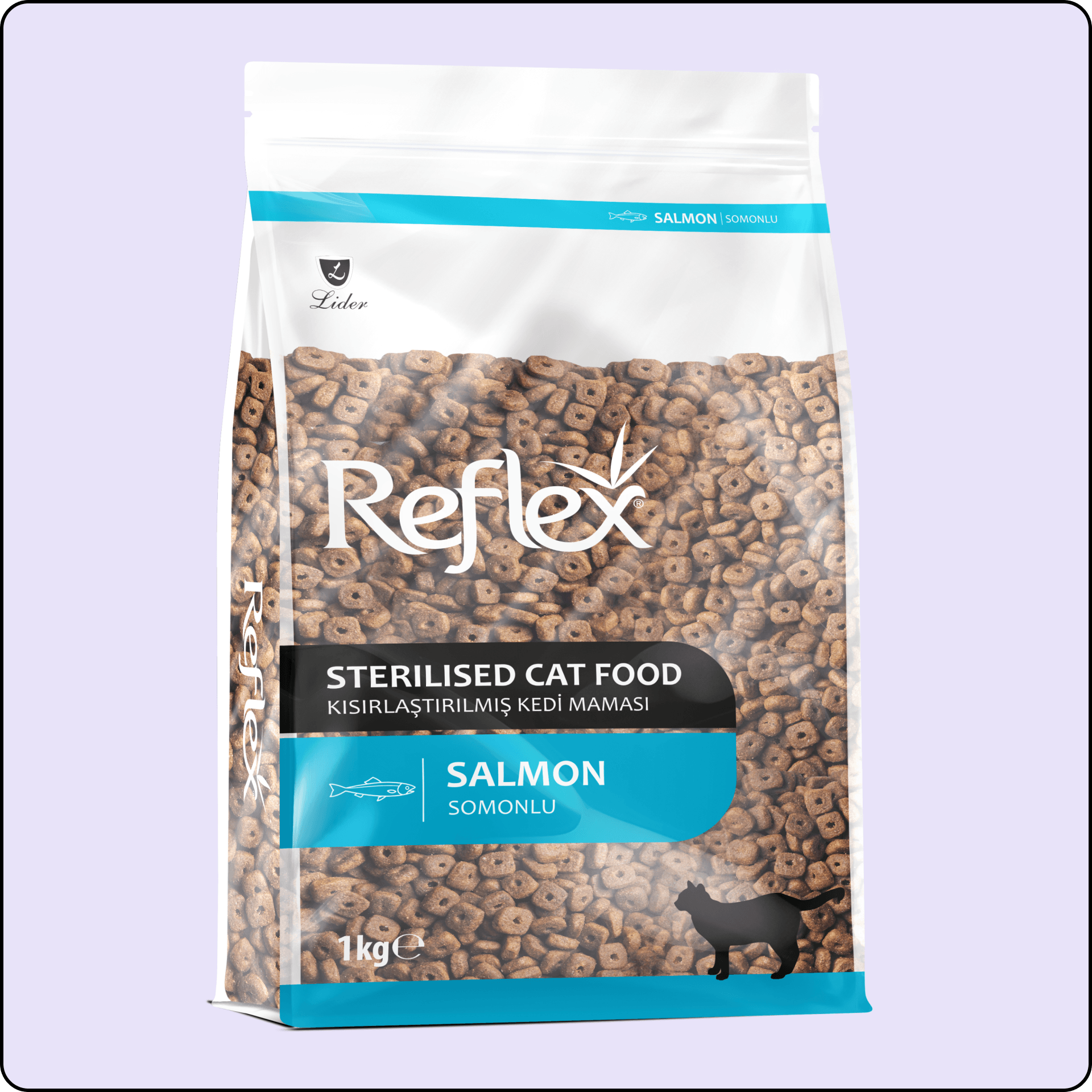 Reflex Somonlu Kısırlaştırılmış Yetişkin Kedi Maması 1 kg 