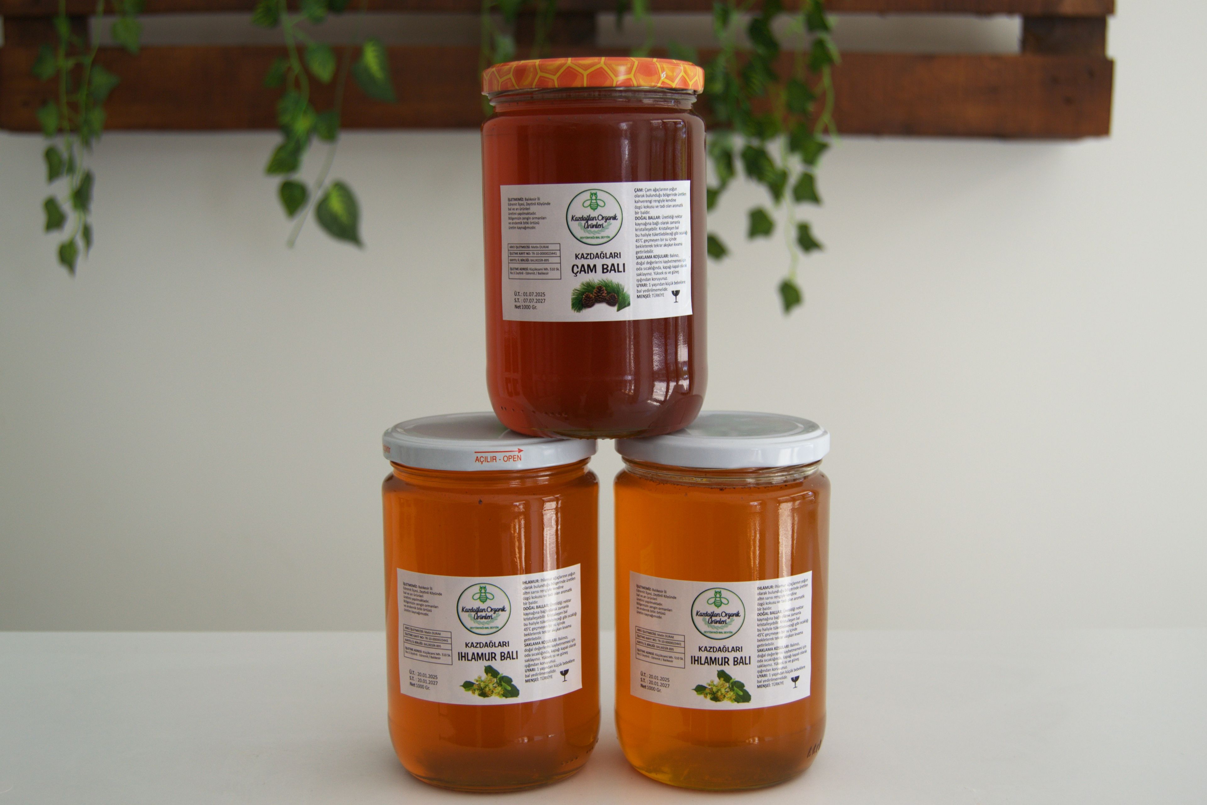 1 KG Çam, 2 KG Ihlamur Balı İndirimli Kampanya Paketi!