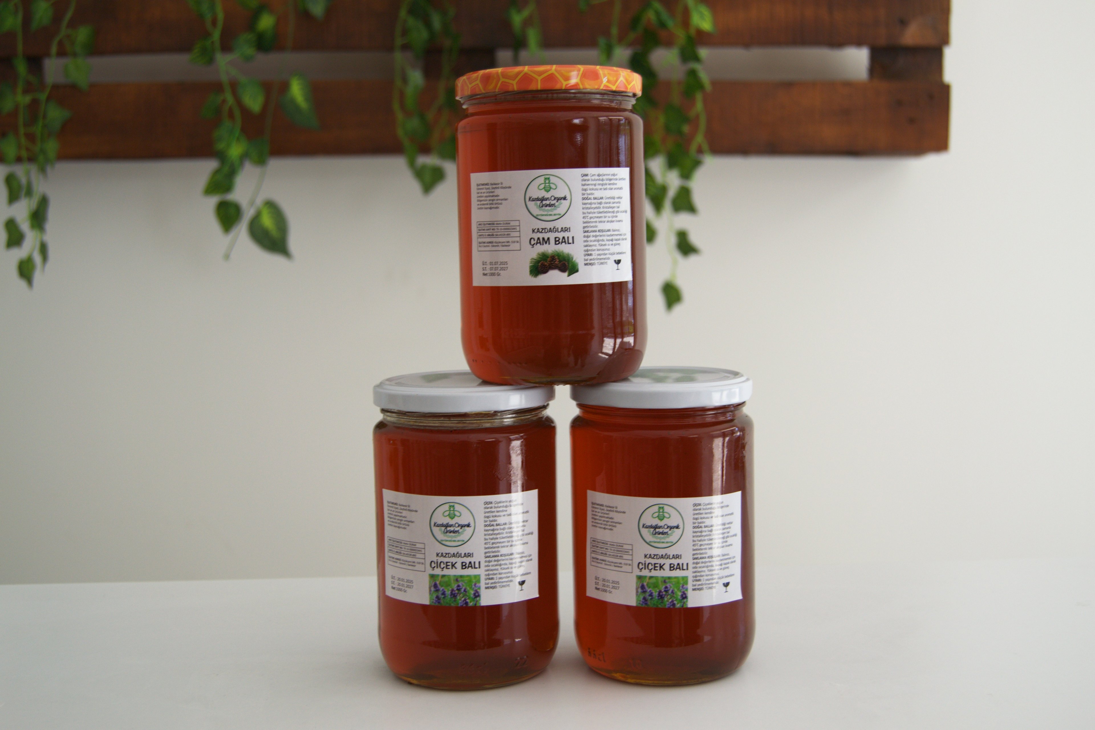 1 KG Çam, 2 KG Çiçek Balı İndirimli Kampanya Paketi!