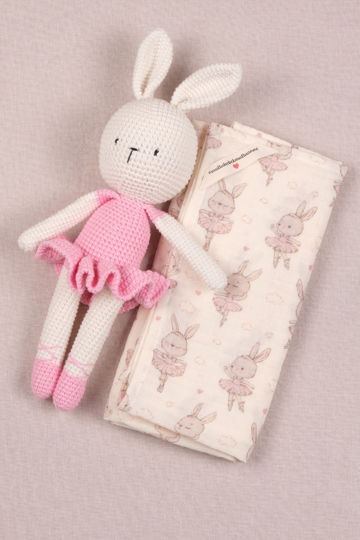 Amigurumi Örgü Oyuncak Balerin Tavşan