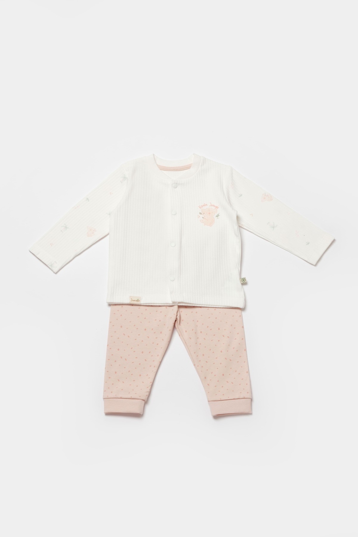 Organik Bebek Pijama Takımı Koala - GOTS Sertifikalı