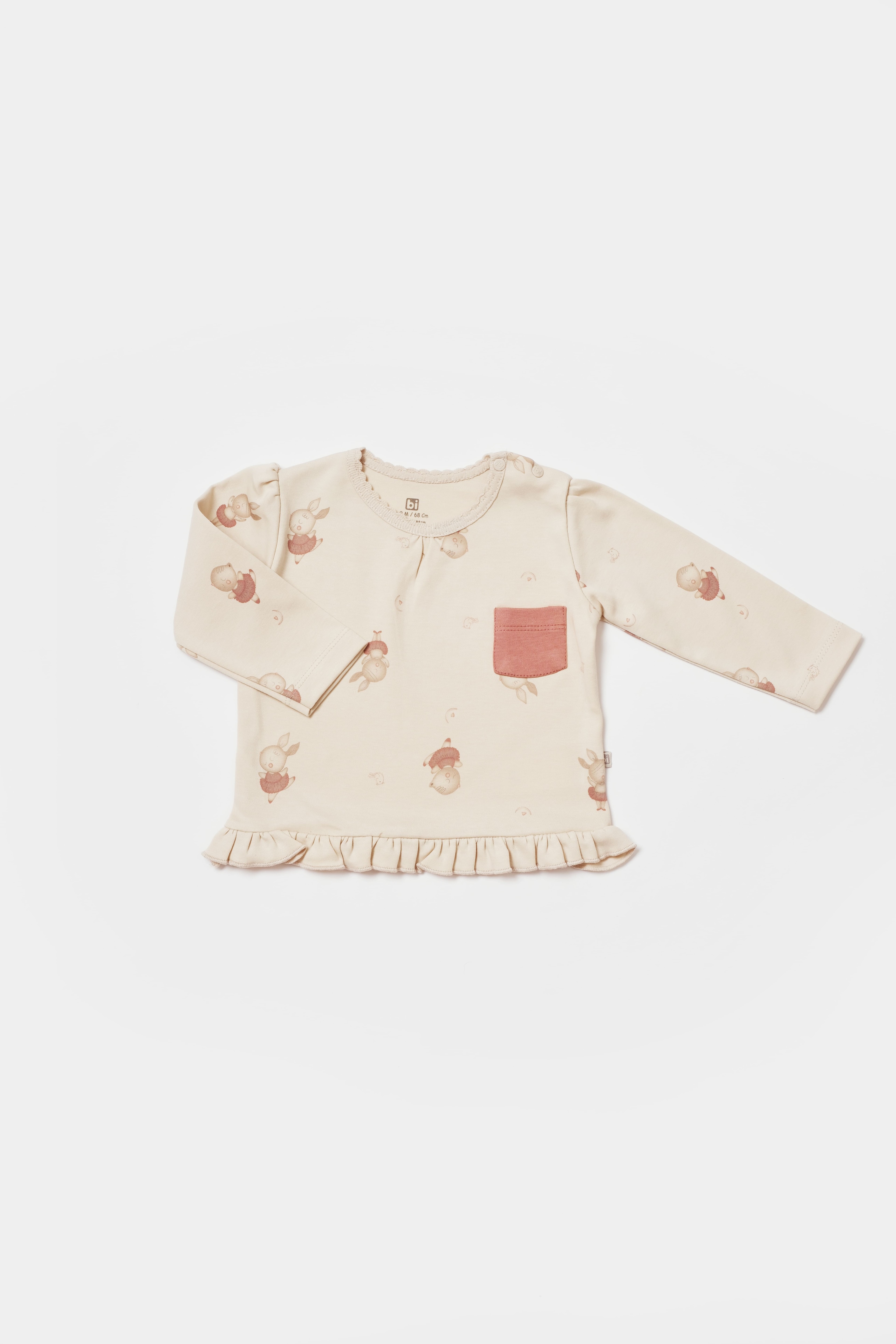Organik Bebek Pijama Takımı Ballery Princess
