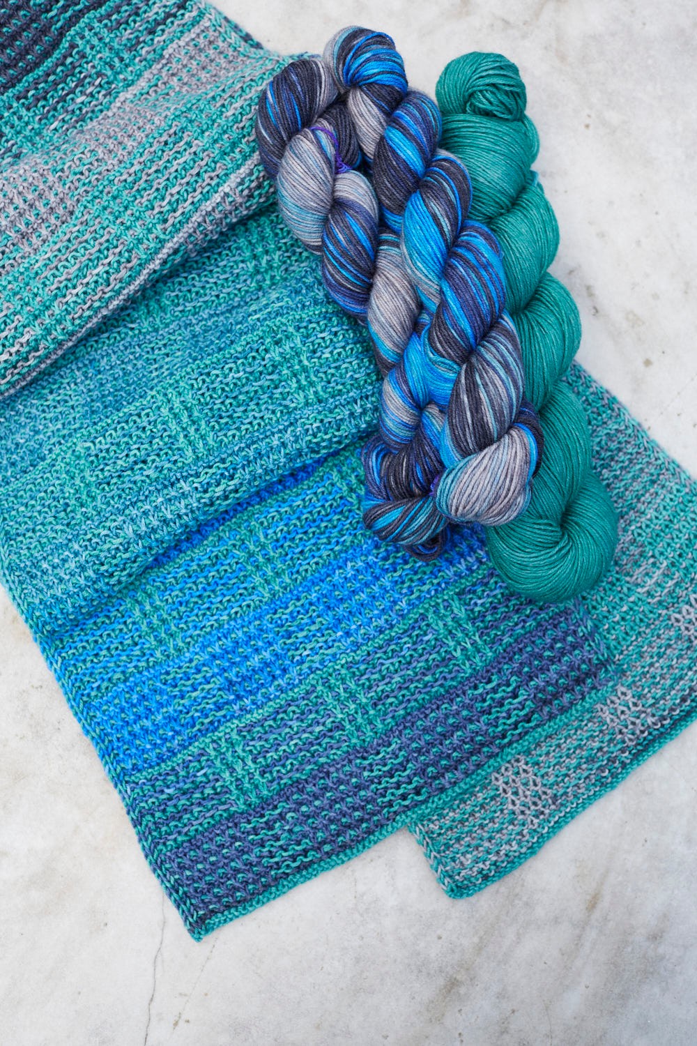 Flannel Atkı İplik Seti - 1508 & 1045
