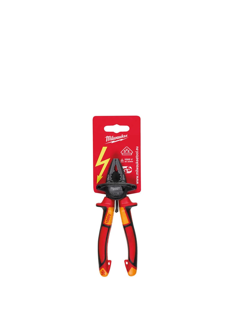 MİLWAUKEE 180MM KOMBİNE PENSE VDE 1000 WATT