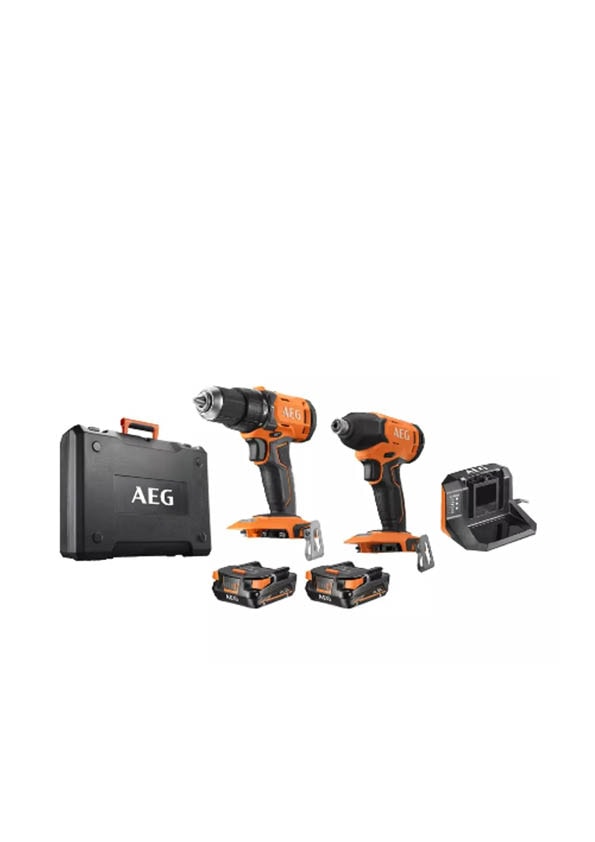 AEG 18V 2'Lİ PROFESYONEL SET