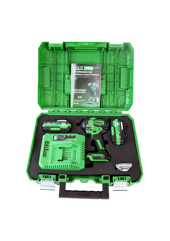 HAISPRO Profesyonel Darbeli Somun Sıkma 850 Nm 21 V (RB-809)